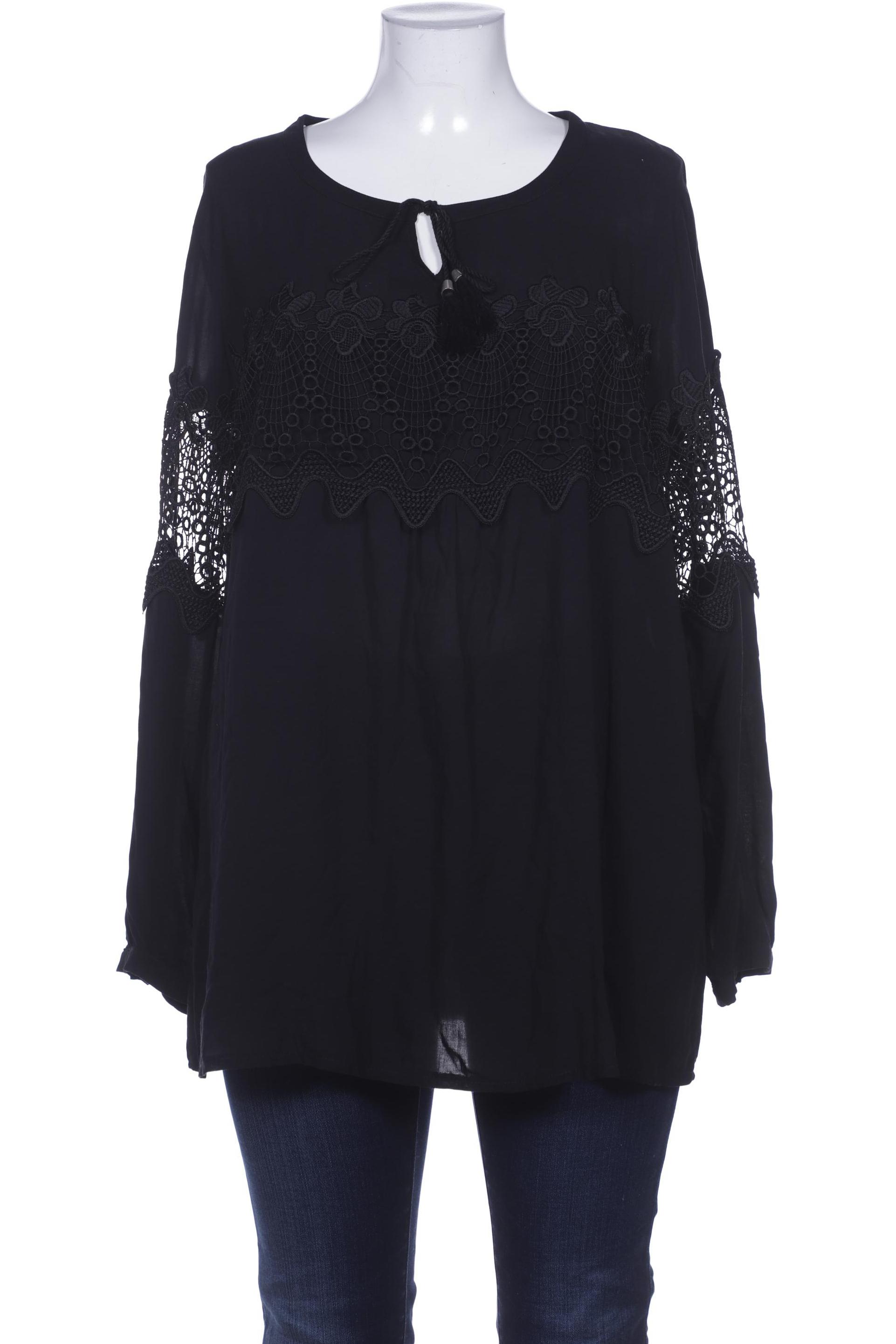 

Ulla Popken Damen Bluse, schwarz