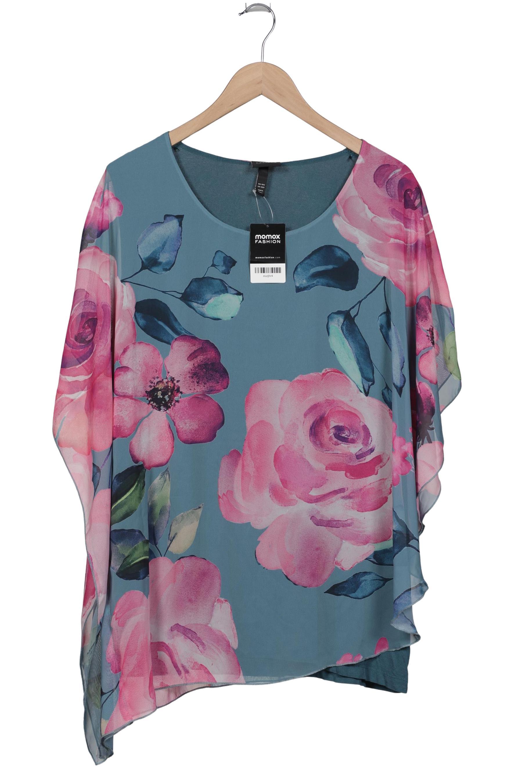 

Ulla Popken Damen Bluse, türkis, Gr. 50