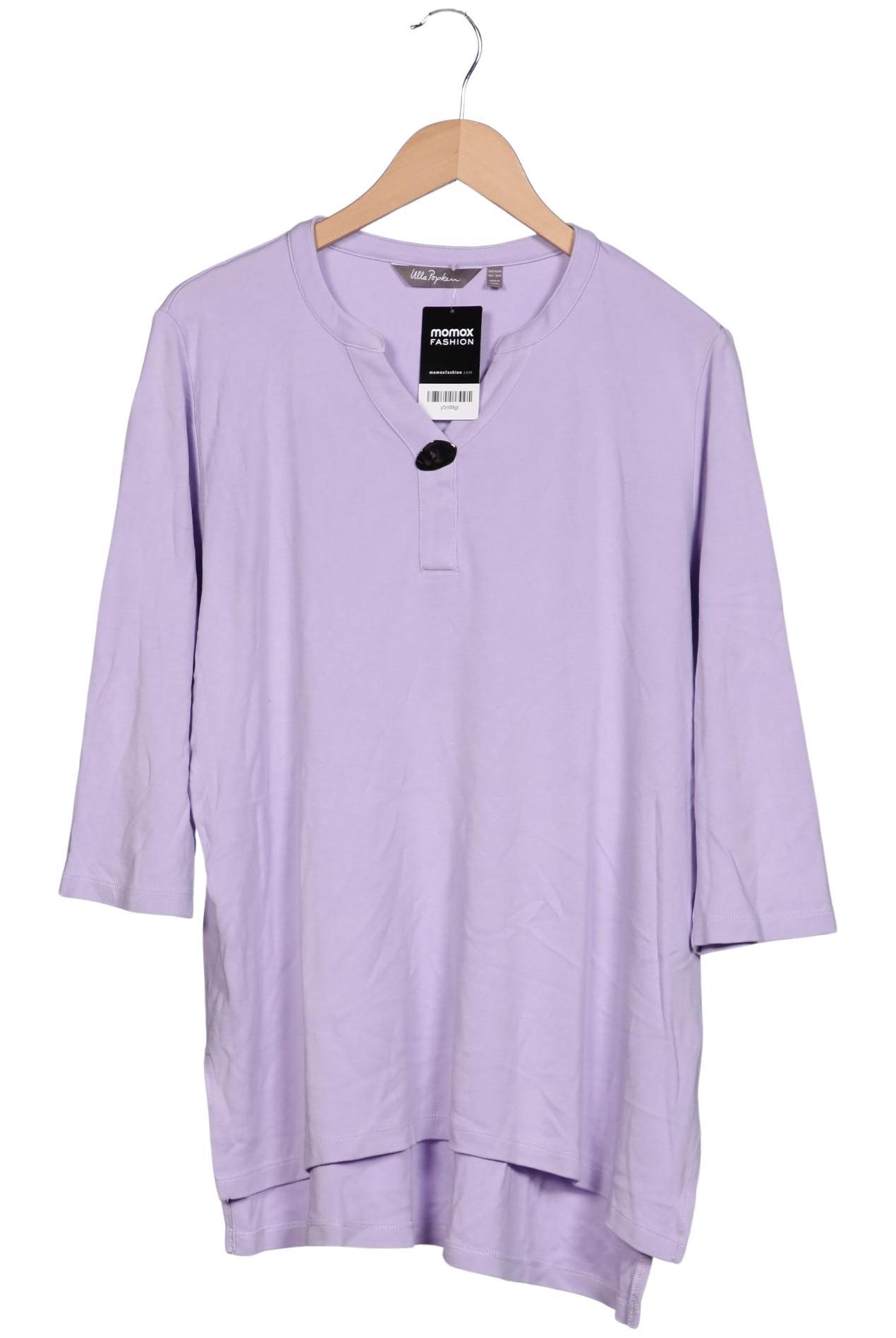 

Ulla Popken Damen Langarmshirt, flieder, Gr. 58