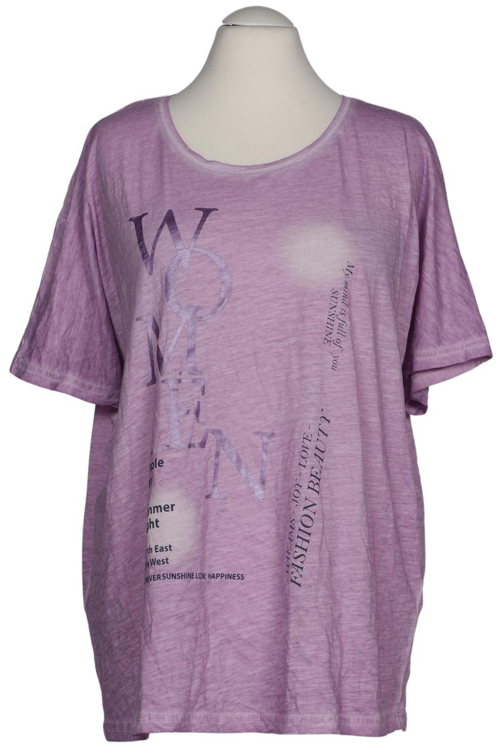 

Ulla Popken Damen T-Shirt, flieder, Gr. 58