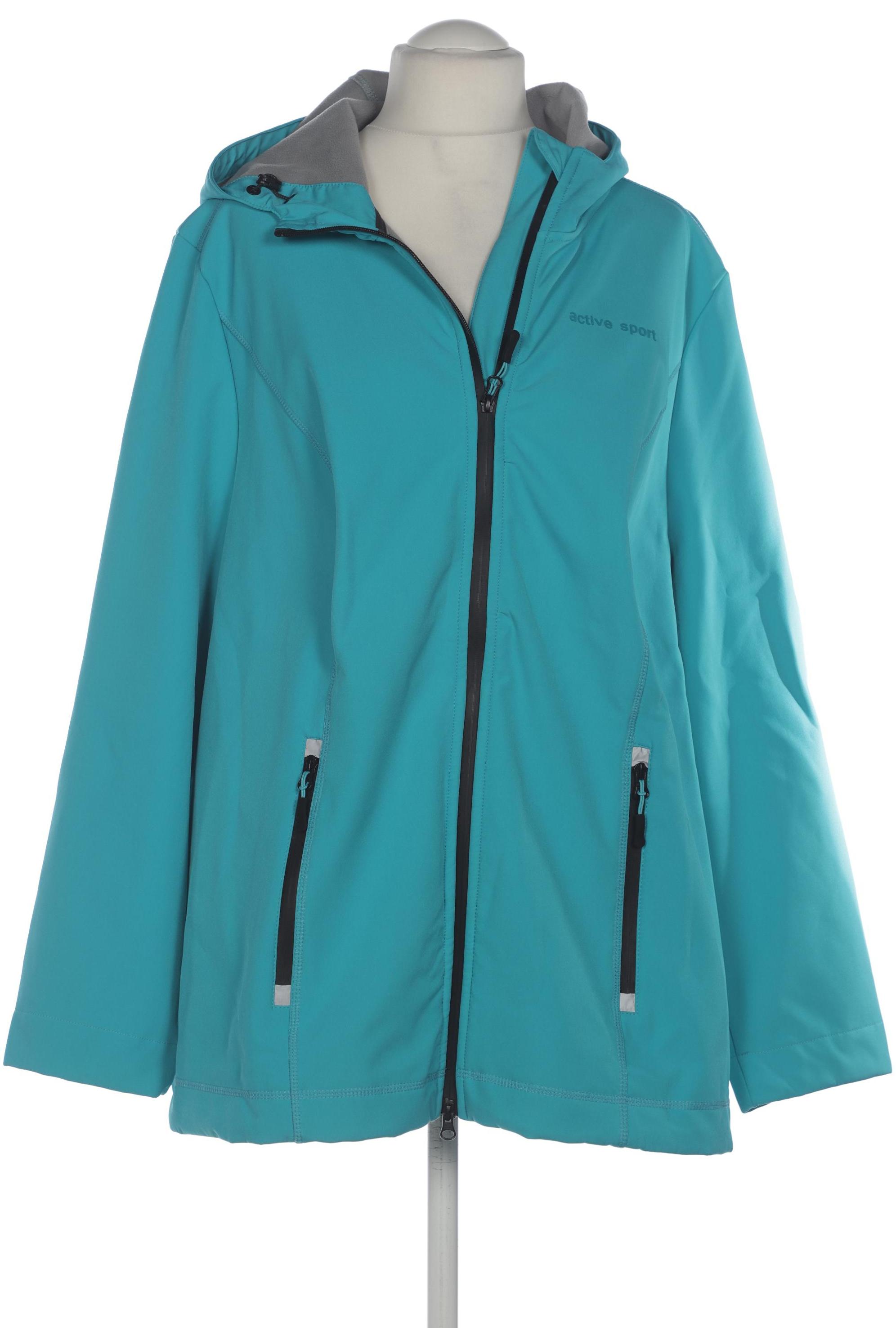 

Ulla Popken Damen Jacke, türkis, Gr. 54