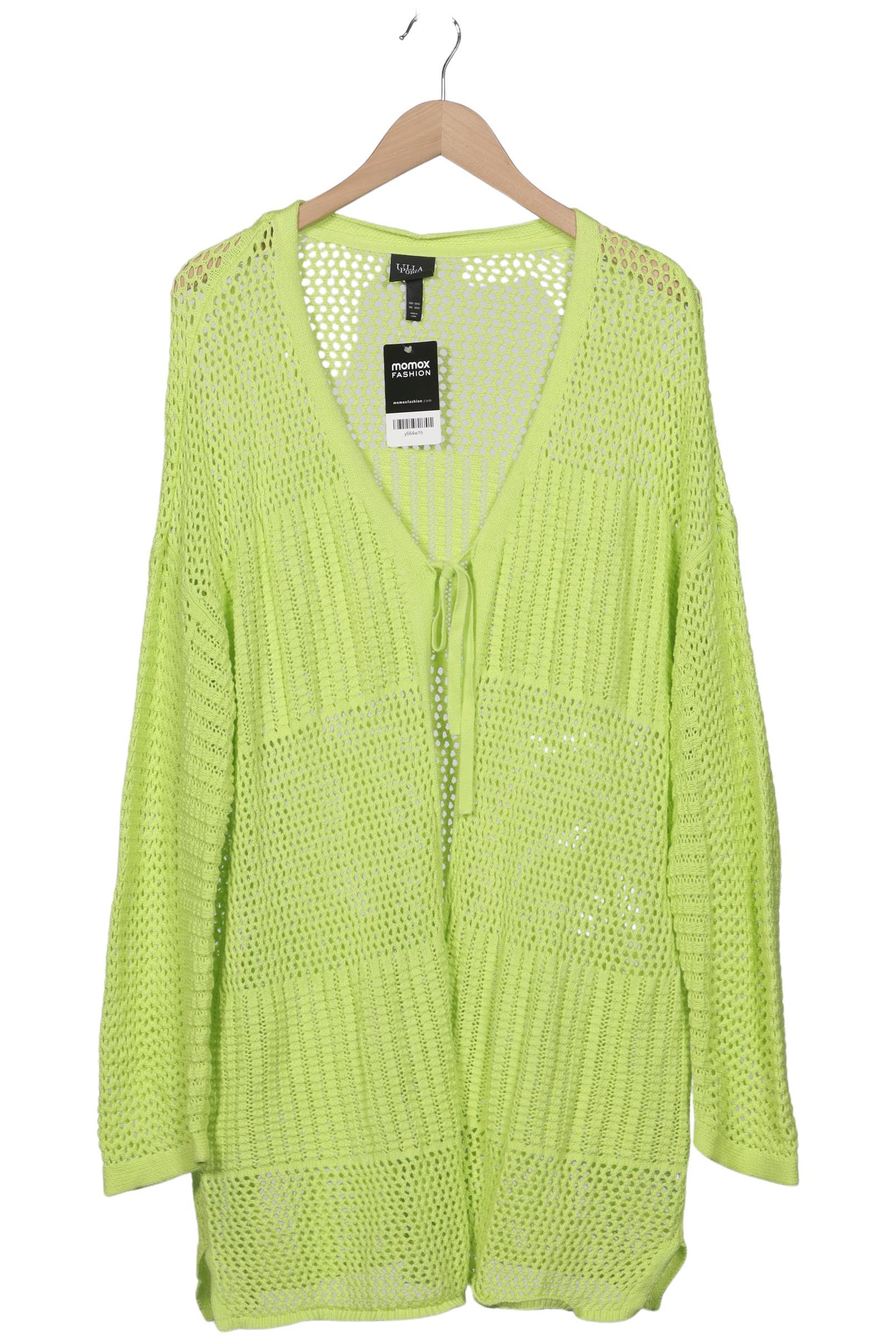 

Ulla Popken Damen Strickjacke, neon, Gr. 50