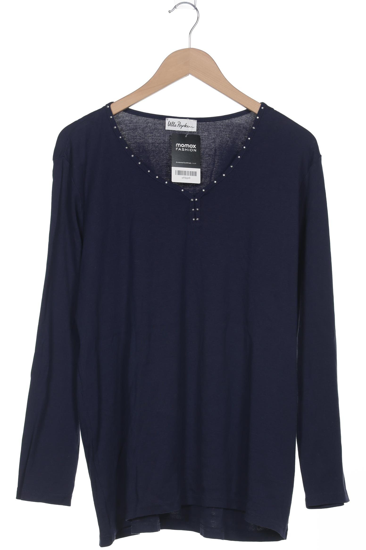 

Ulla Popken Damen Langarmshirt, marineblau, Gr. 46