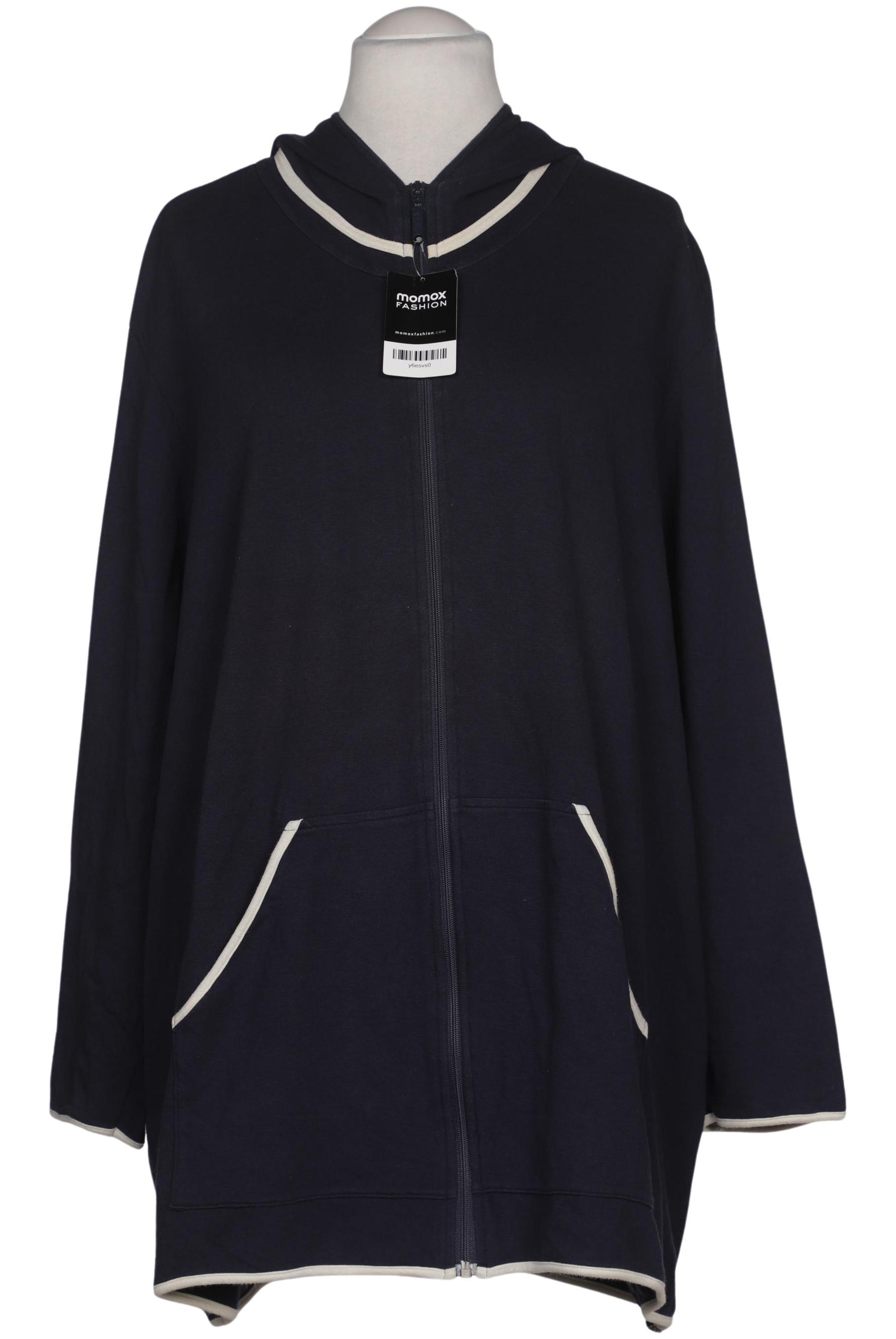 

Ulla Popken Damen Kapuzenpullover, marineblau, Gr. 54
