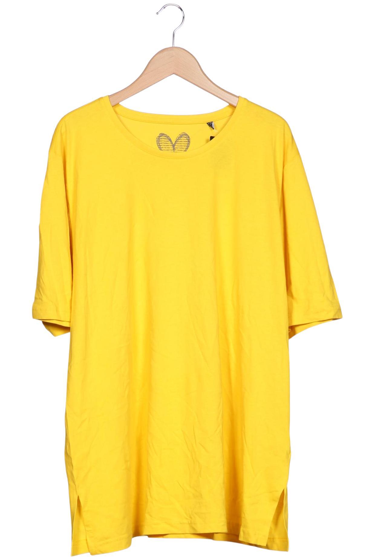 

Ulla Popken Damen T-Shirt, gelb, Gr. 46