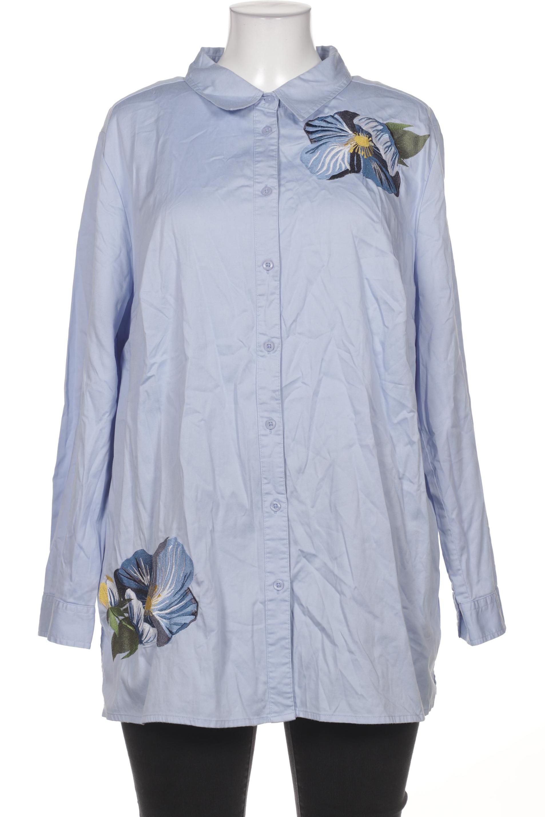 

Ulla Popken Damen Bluse, blau, Gr. 50