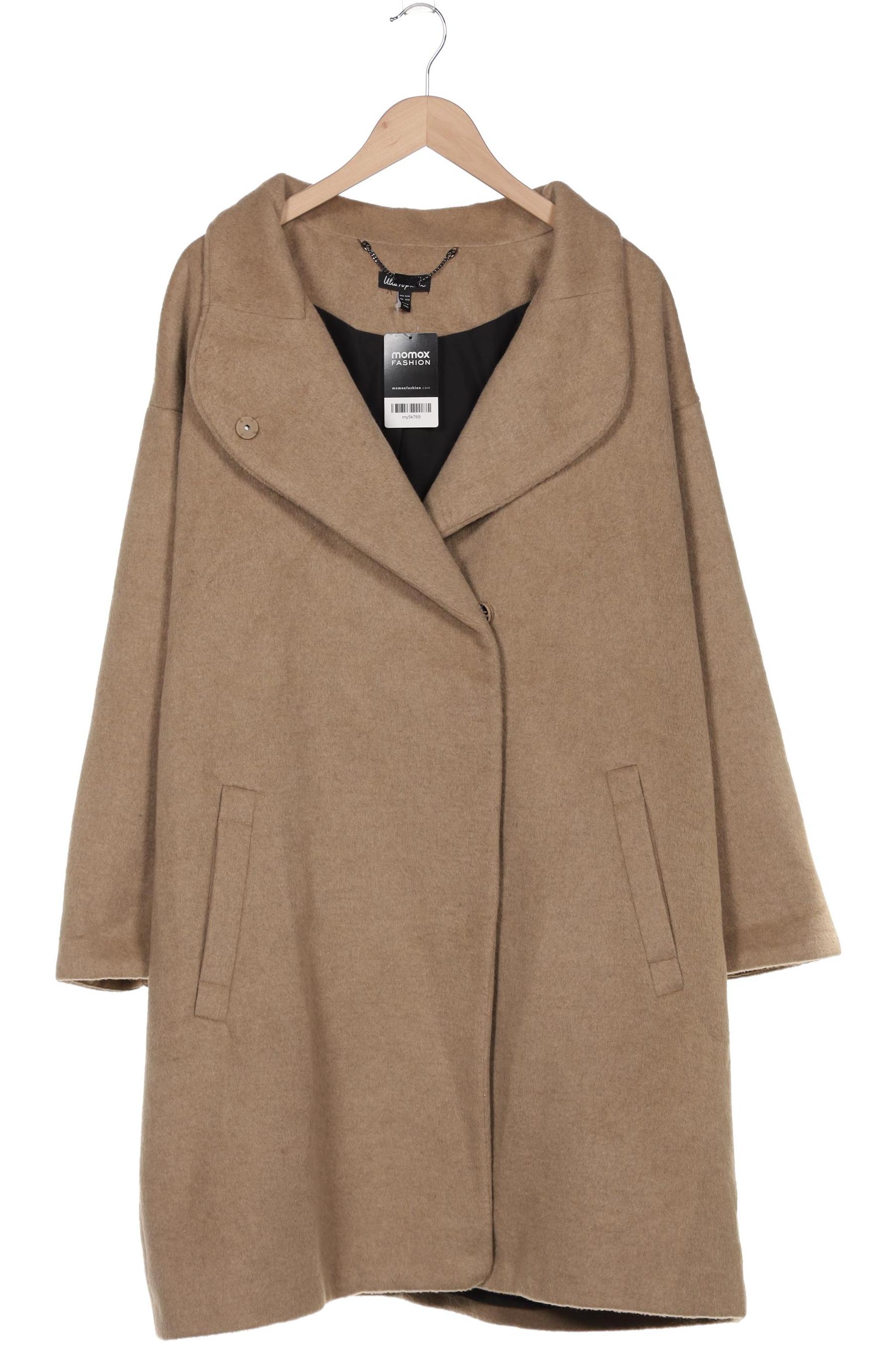 

Ulla Popken Damen Mantel, beige, Gr. 46