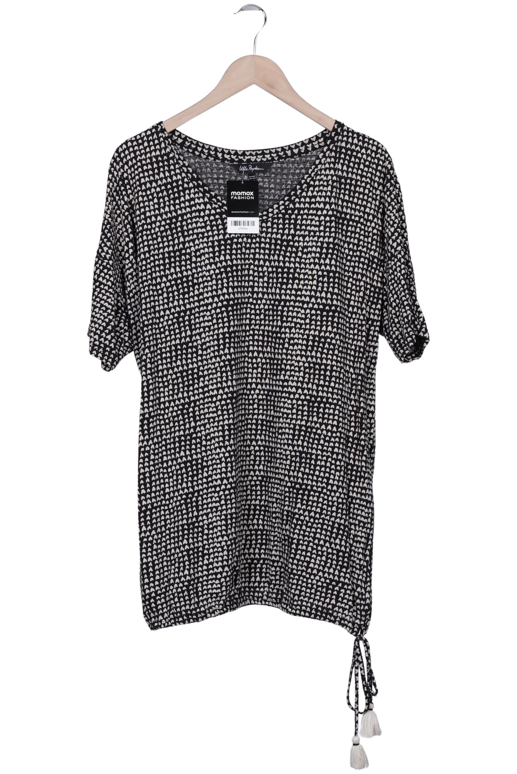 

Ulla Popken Damen T-Shirt, schwarz, Gr. 46