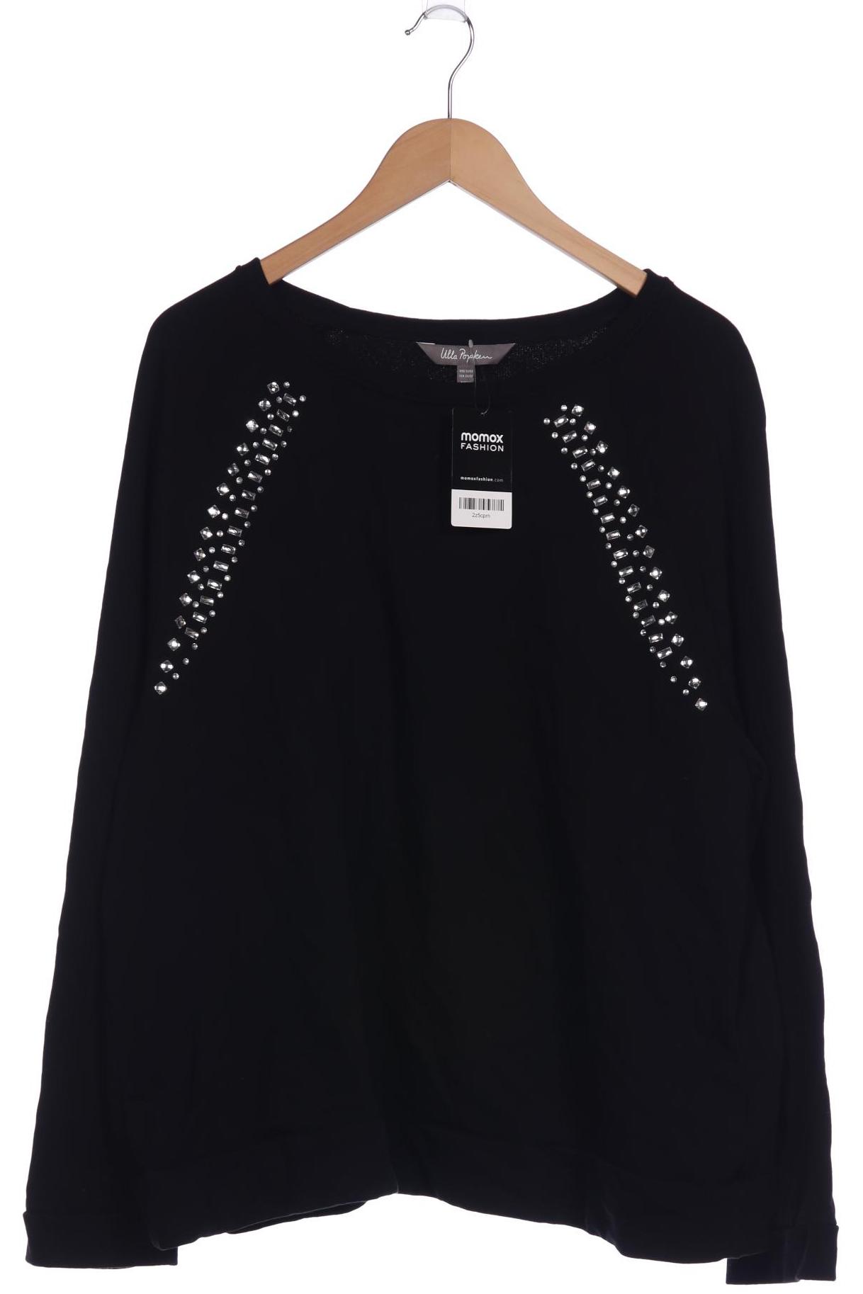 

Ulla Popken Damen Sweatshirt, schwarz, Gr. 50