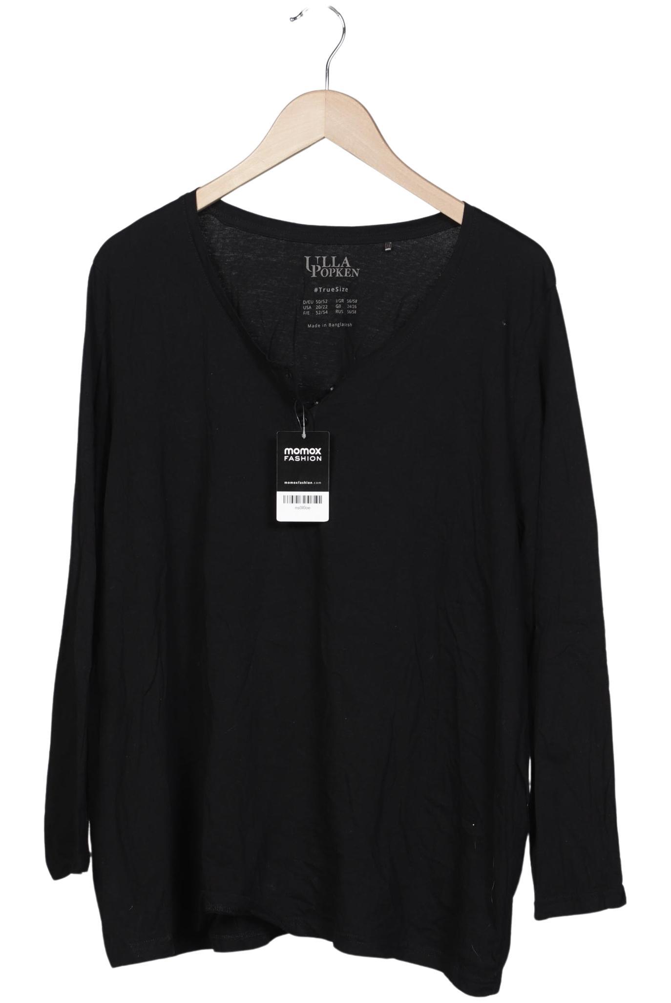 

Ulla Popken Damen Langarmshirt, schwarz, Gr. 50