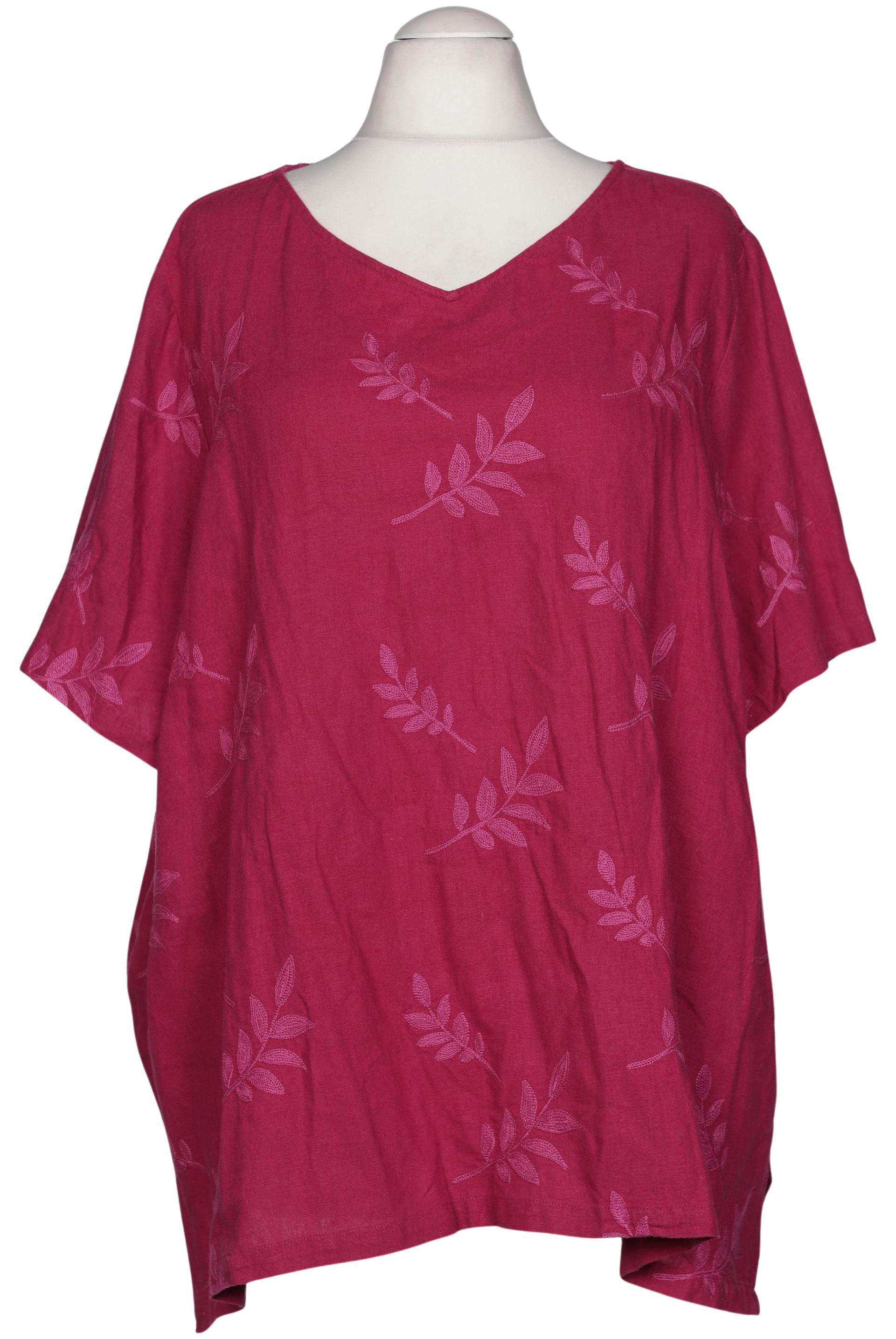 

Ulla Popken Damen Bluse, pink, Gr. 54