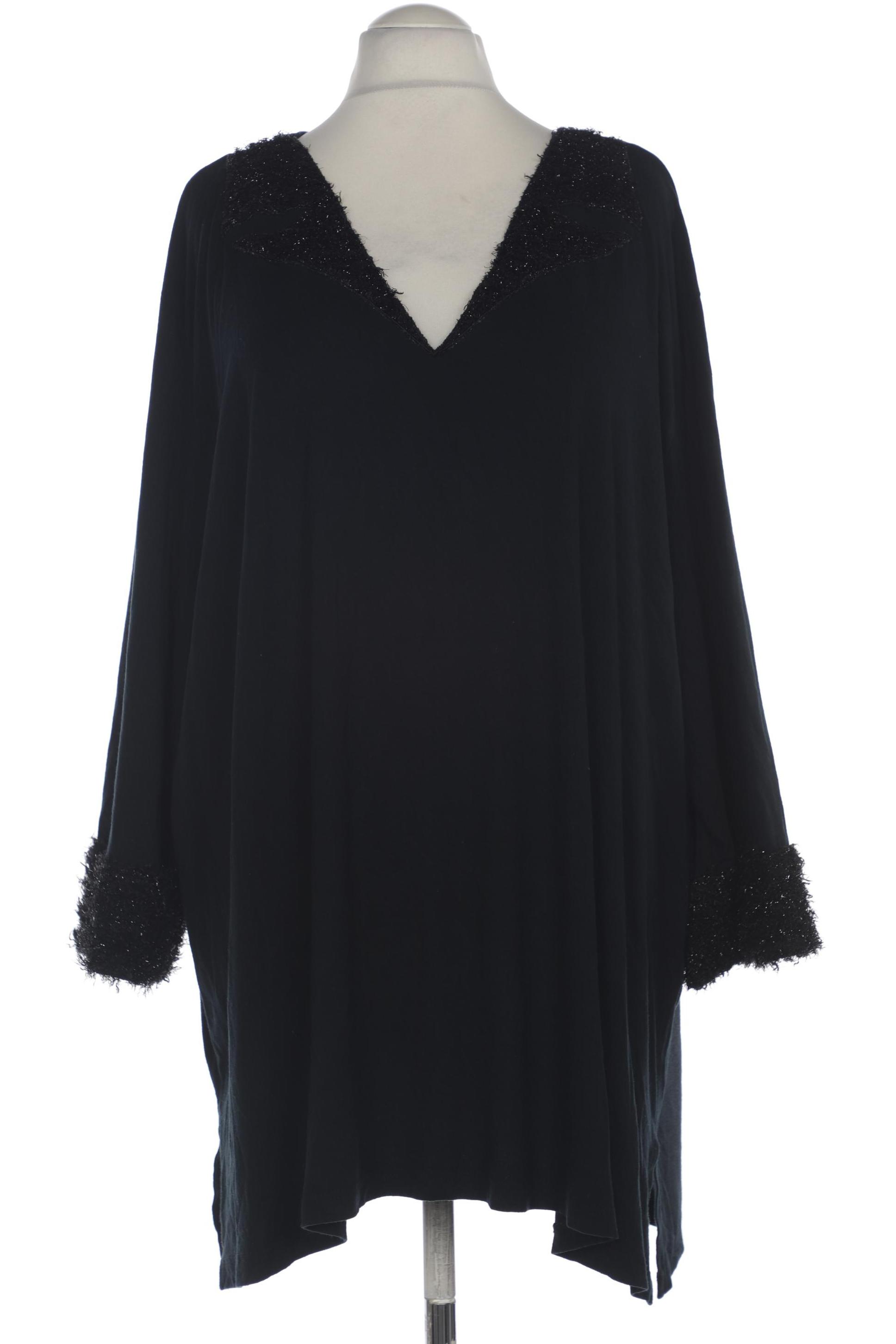 

Ulla Popken Damen Langarmshirt, schwarz, Gr. 58