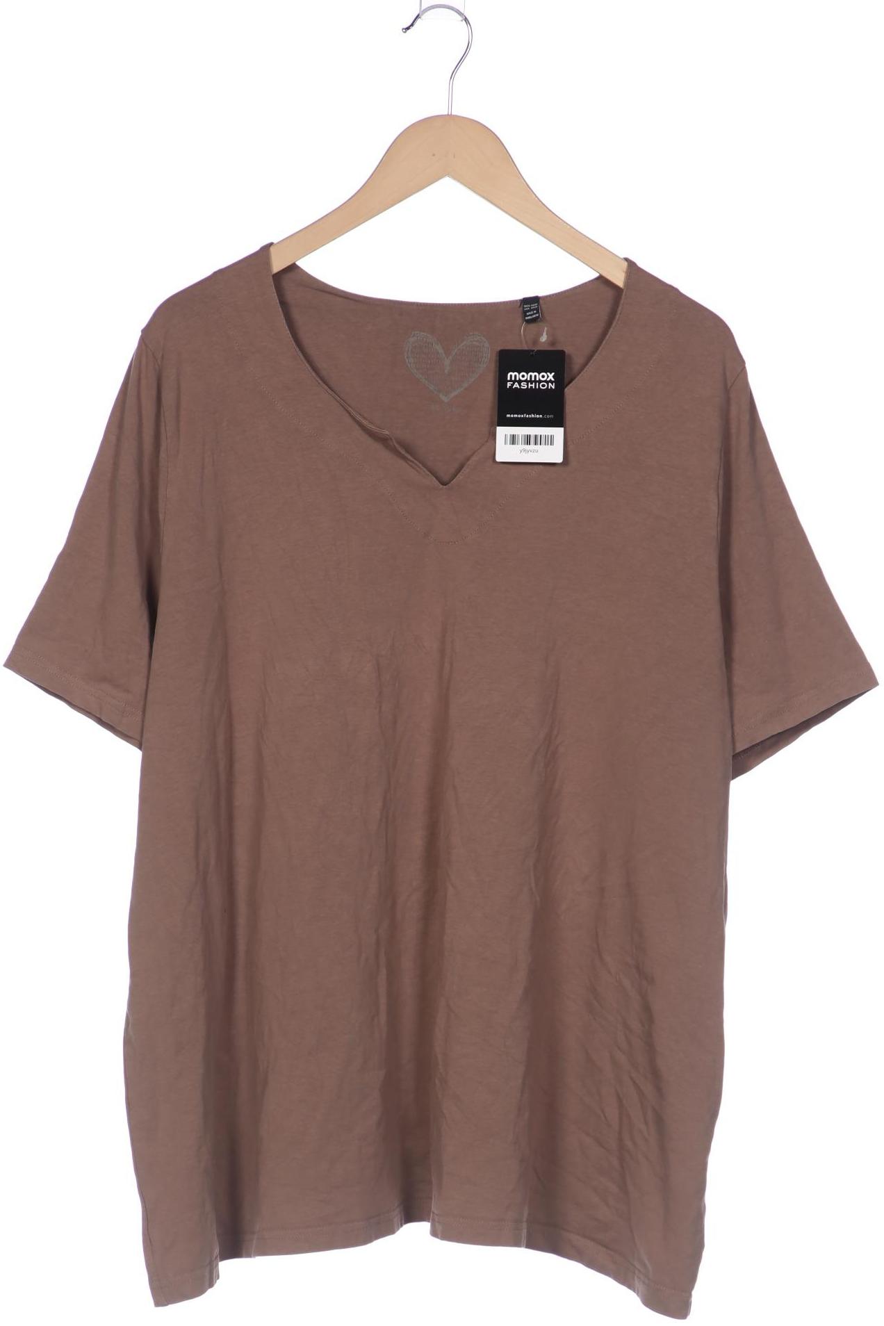 

Ulla Popken Damen T-Shirt, braun, Gr. 50