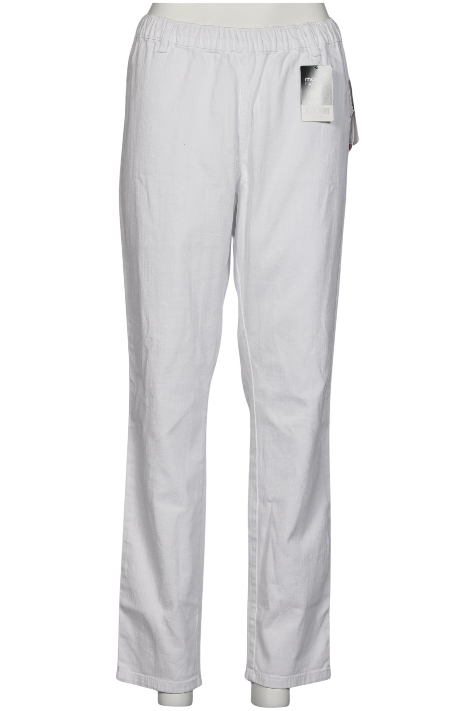 

Ulla Popken Damen Stoffhose, weiß, Gr. 46