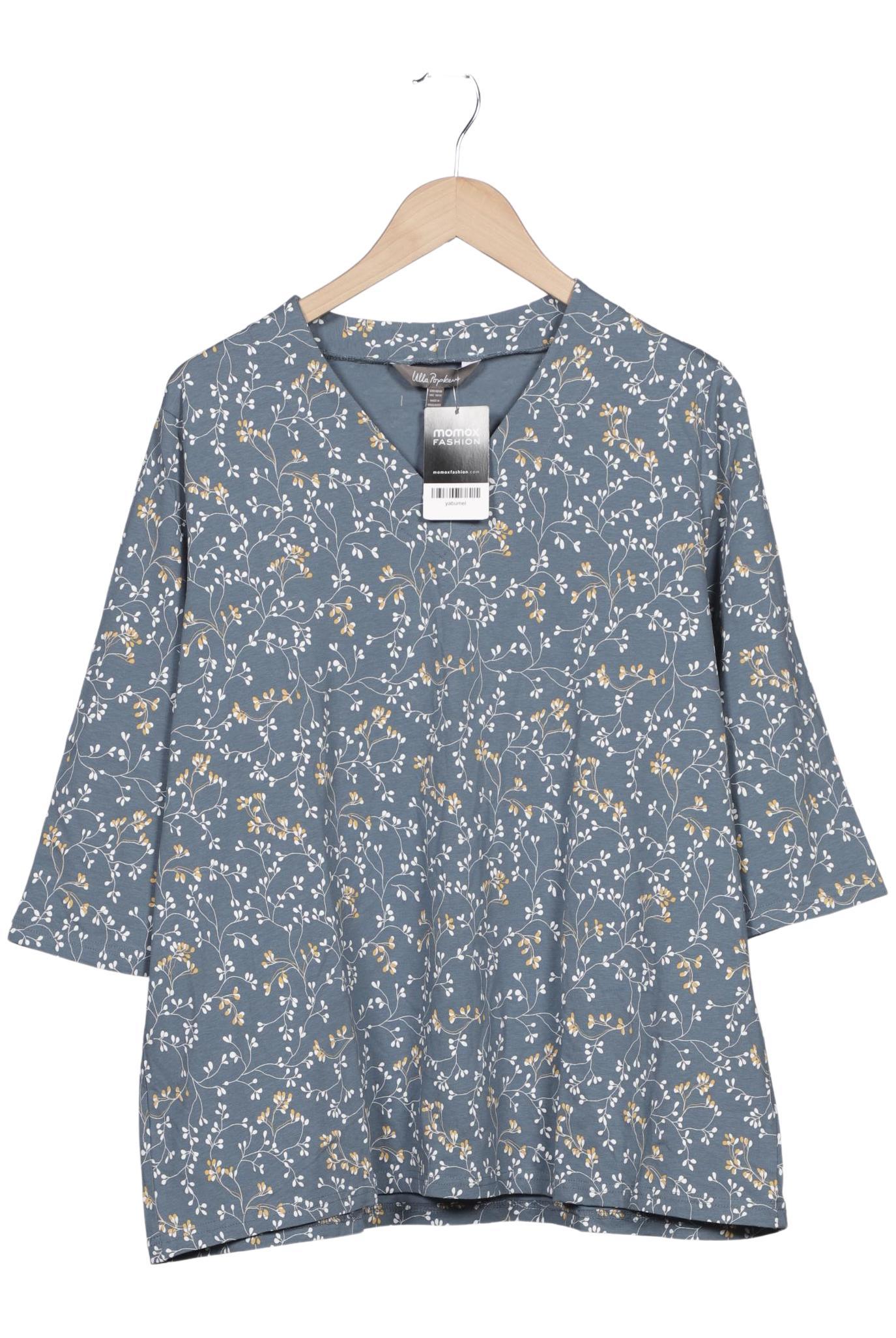 

Ulla Popken Damen Langarmshirt, blau, Gr. 46