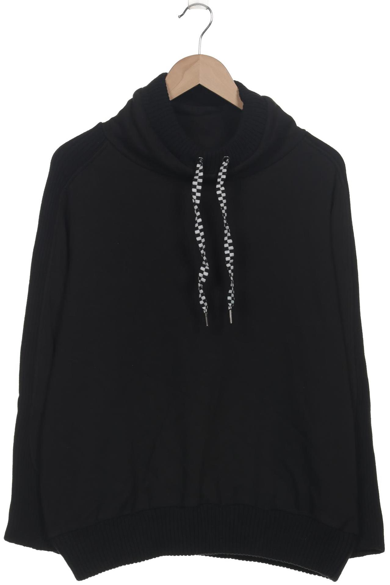 

Ulla Popken Damen Sweatshirt, schwarz, Gr. 42