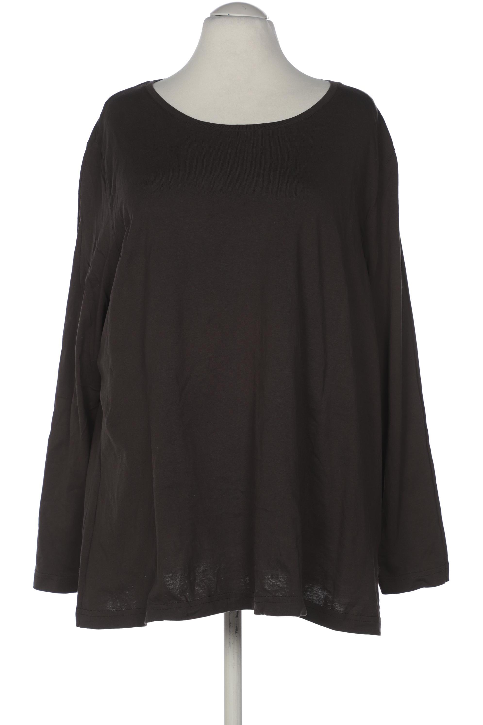 

Ulla Popken Damen Langarmshirt, grau, Gr. 54