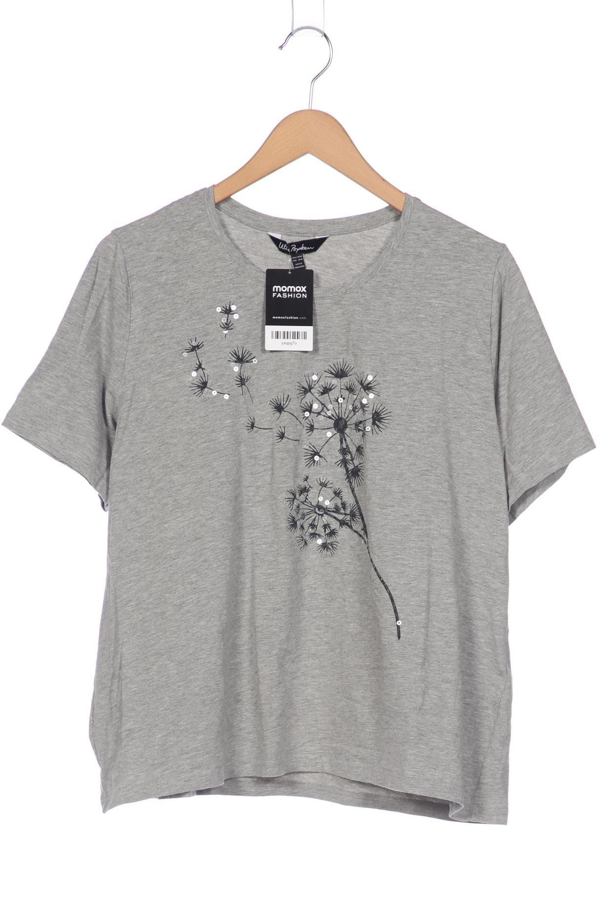 

Ulla Popken Damen T-Shirt, grau, Gr. 46