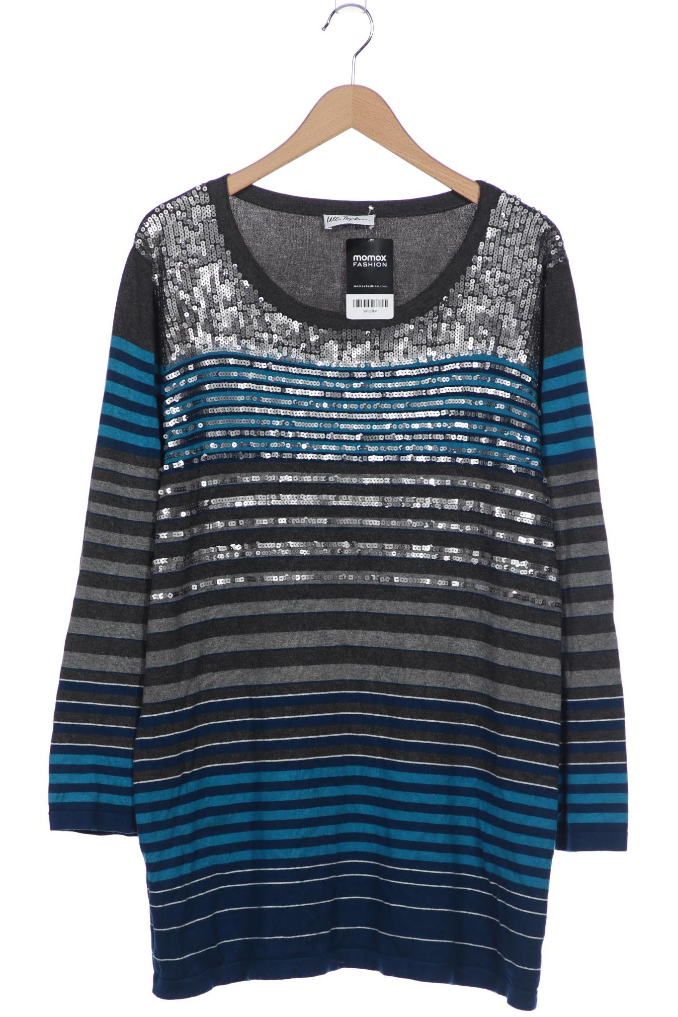 

Ulla Popken Damen Pullover, grau, Gr. 46