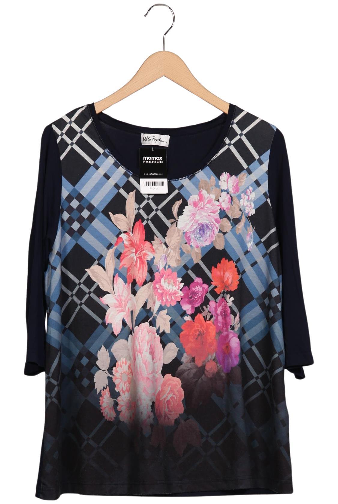 

Ulla Popken Damen Langarmshirt, mehrfarbig, Gr. 46