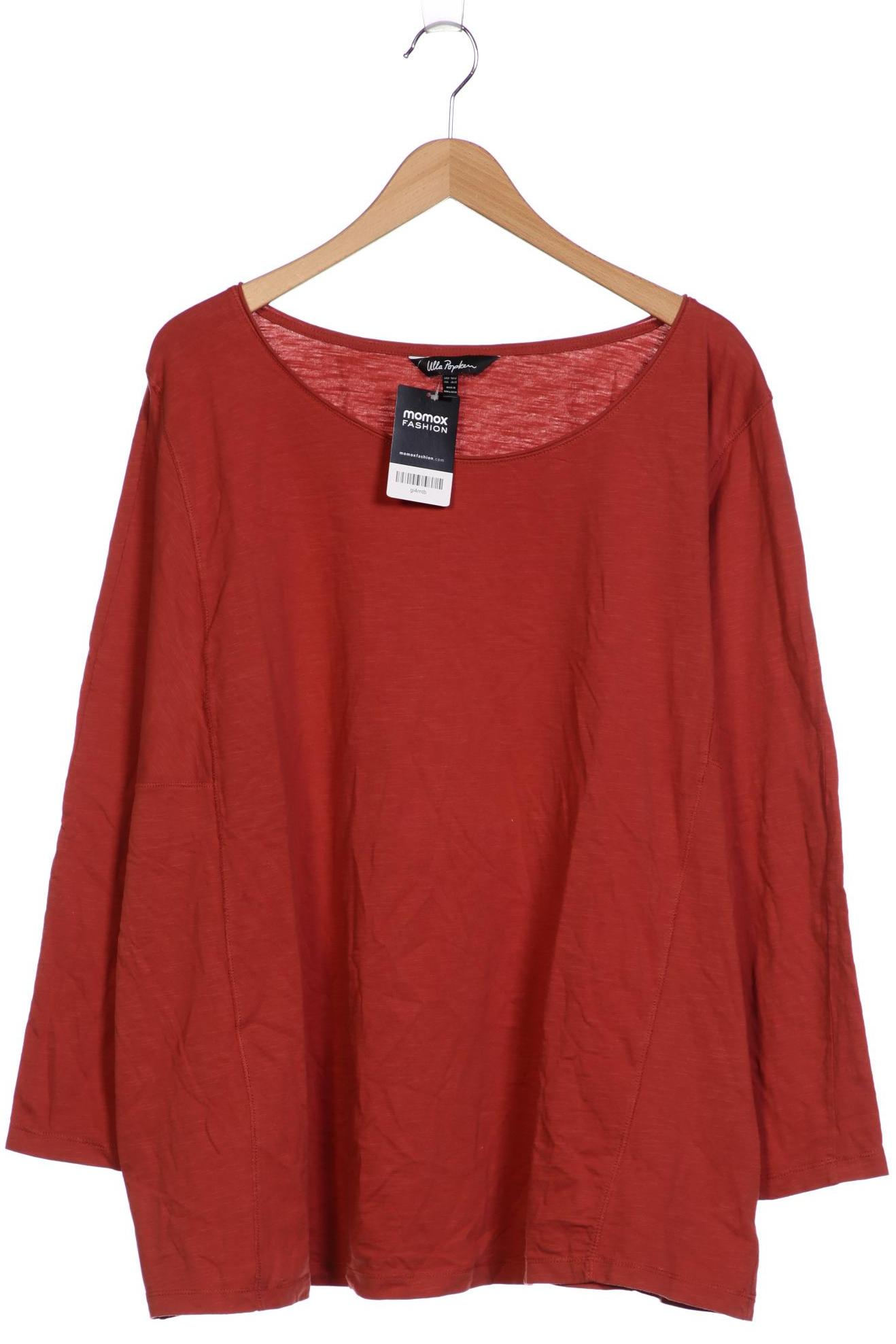 

Ulla Popken Damen Langarmshirt, rot, Gr. 50