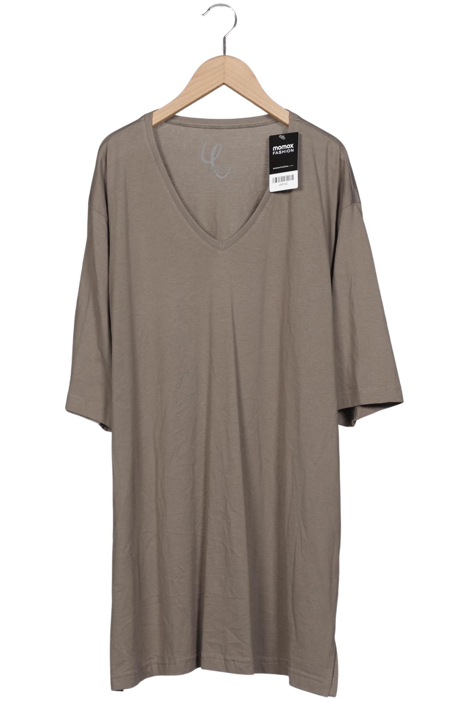 

Ulla Popken Damen T-Shirt, beige, Gr. 46