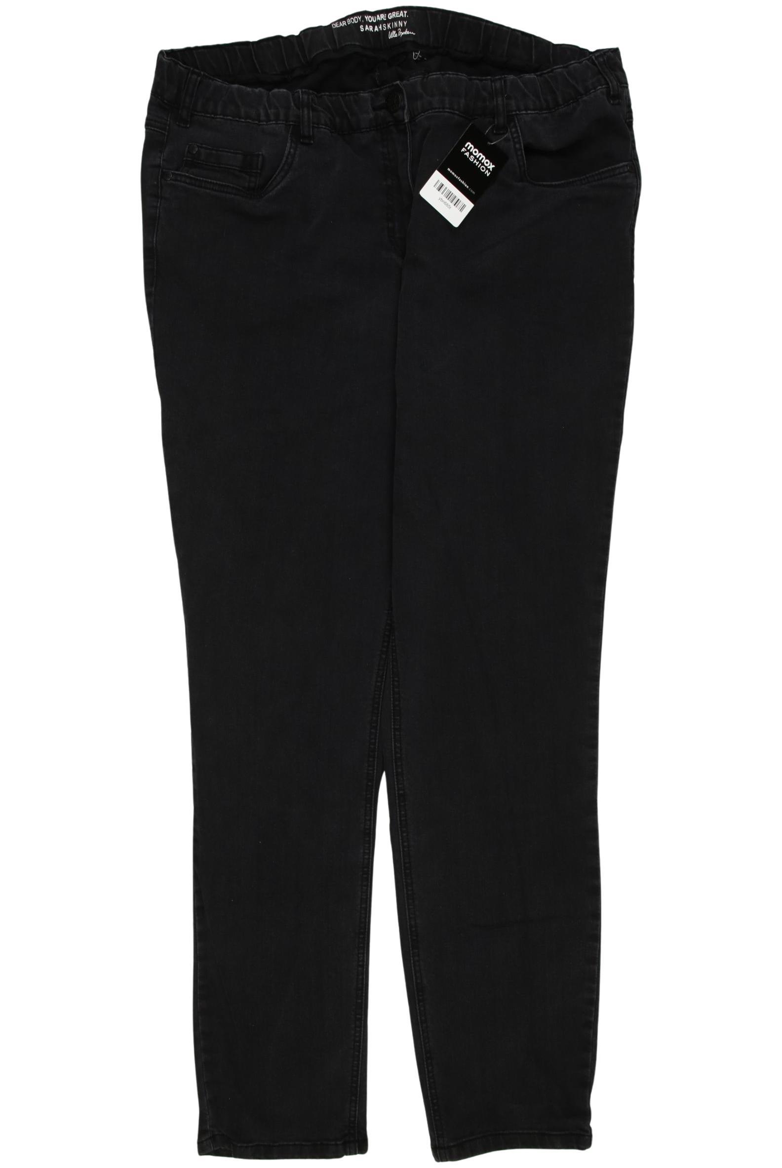 

Ulla Popken Damen Jeans, schwarz, Gr. 104