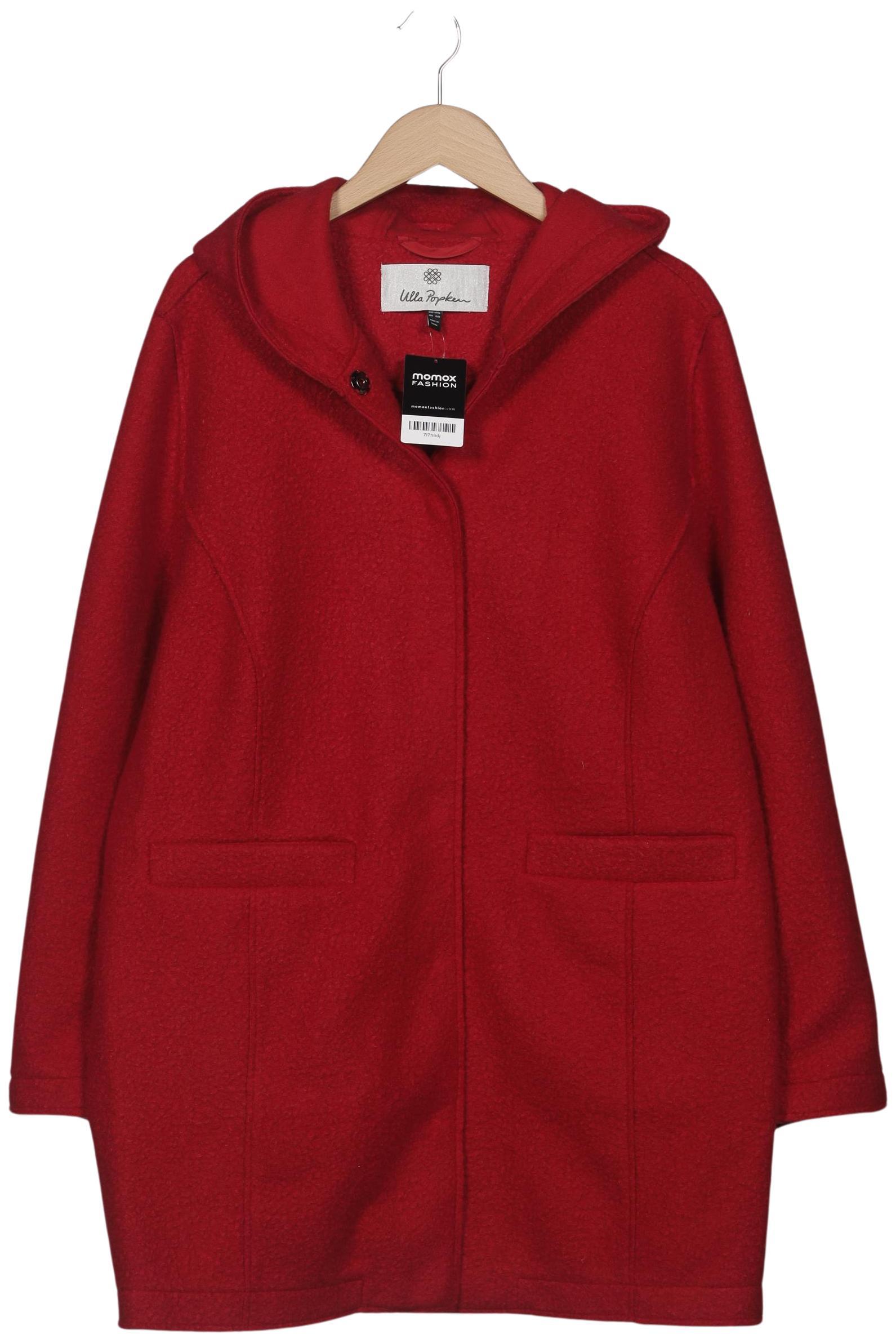 

Ulla Popken Damen Mantel, rot, Gr. 46