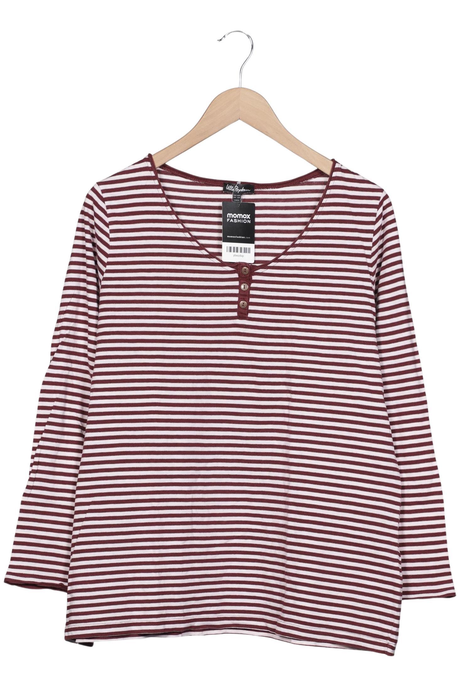 

Ulla Popken Damen Langarmshirt, bordeaux, Gr. 42