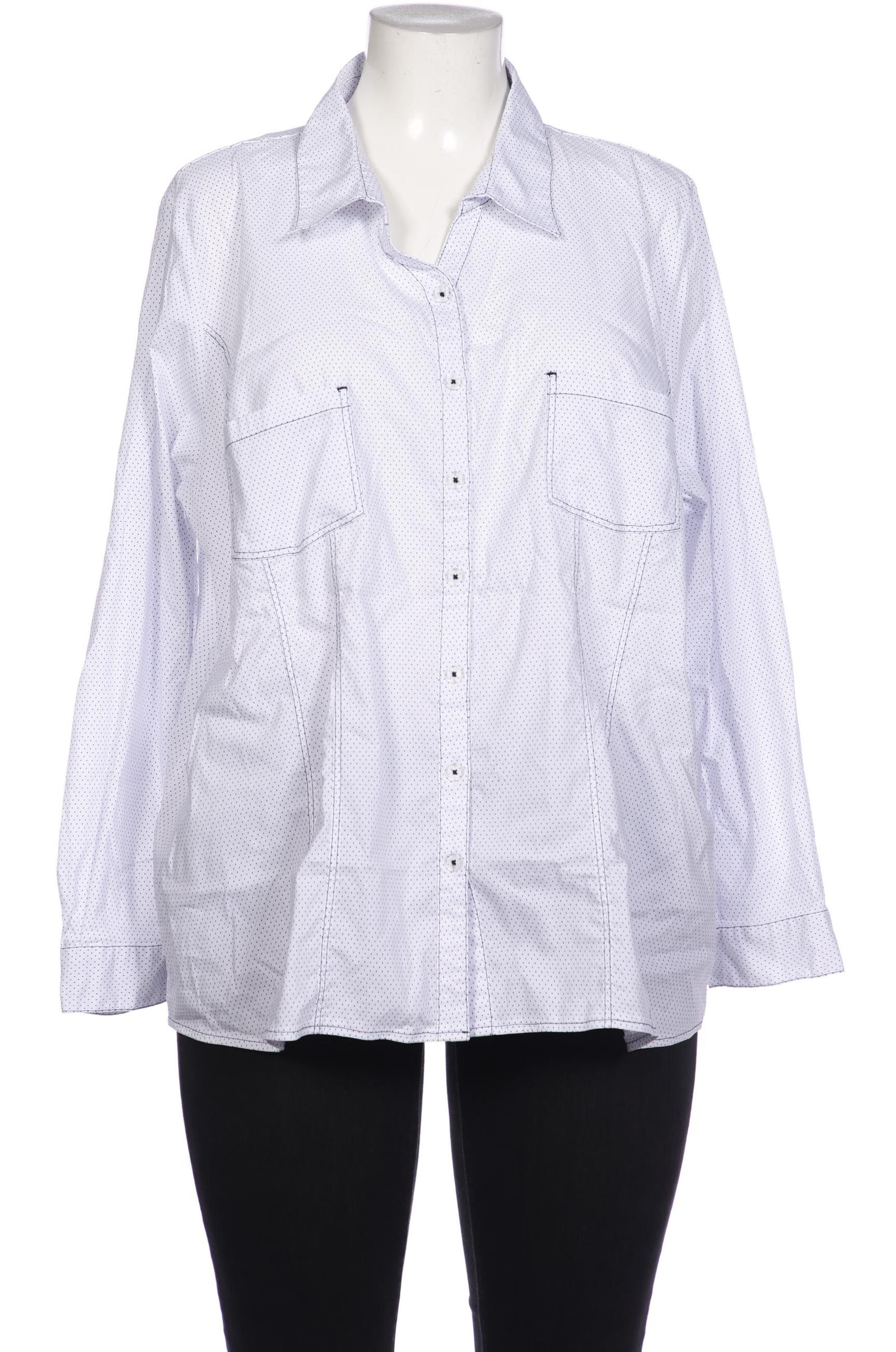 

Ulla Popken Damen Bluse, weiß, Gr. 52