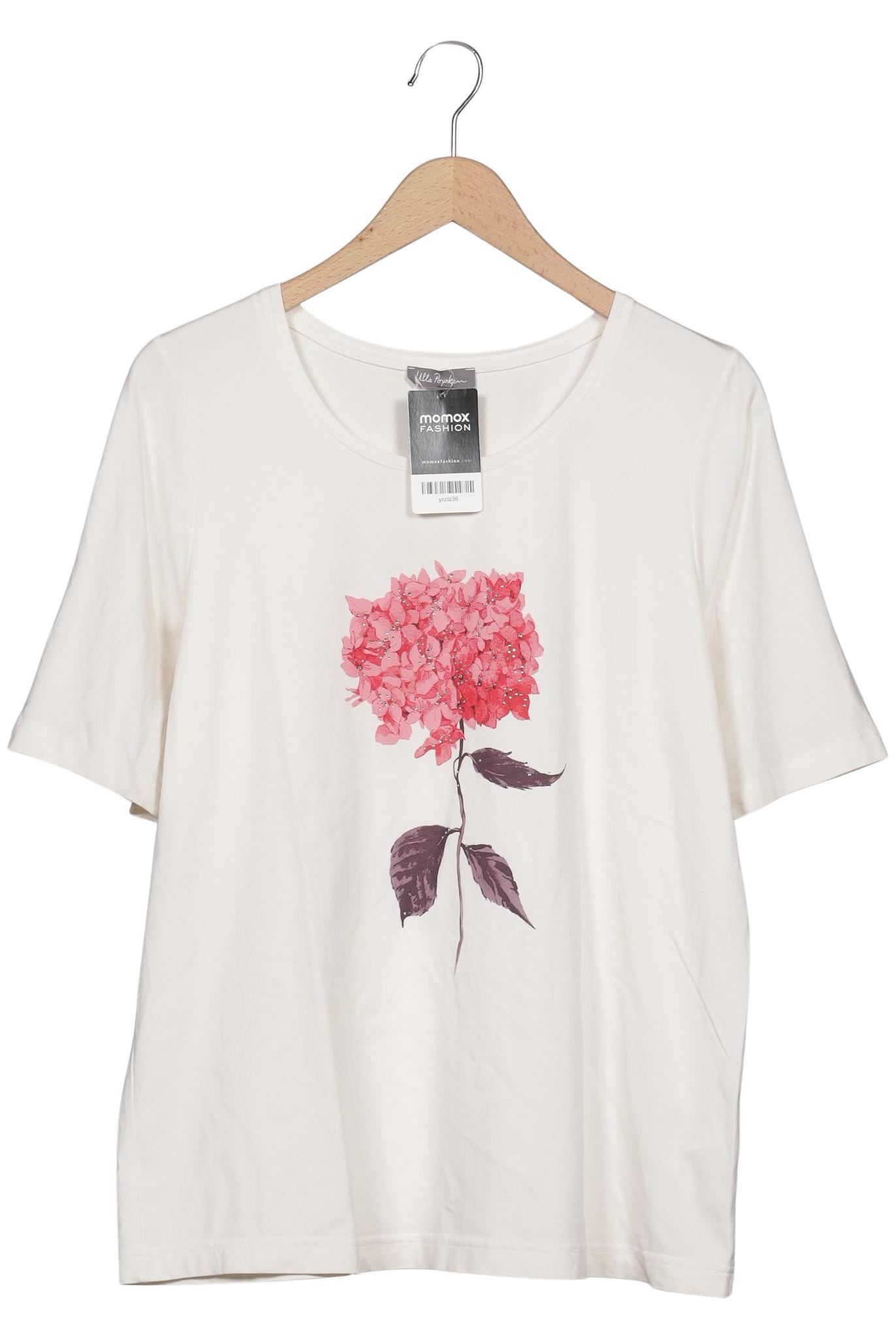 

Ulla Popken Damen T-Shirt, cremeweiß, Gr. 42