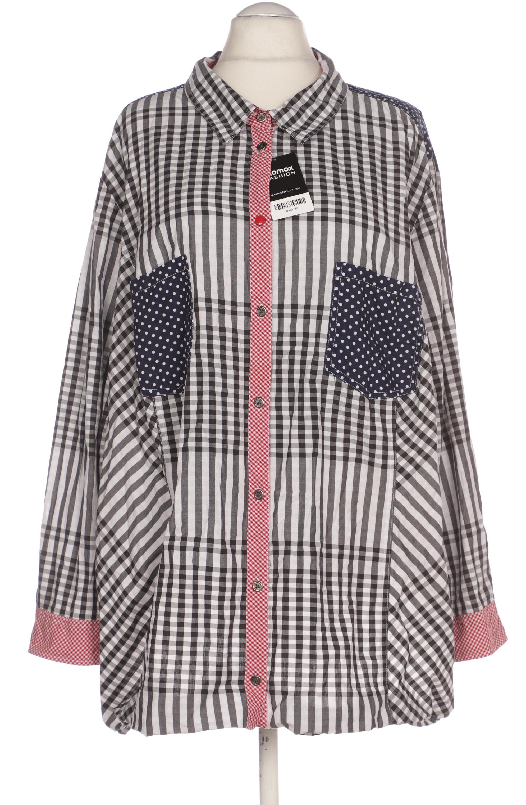 

Ulla Popken Damen Bluse, grau, Gr. 62