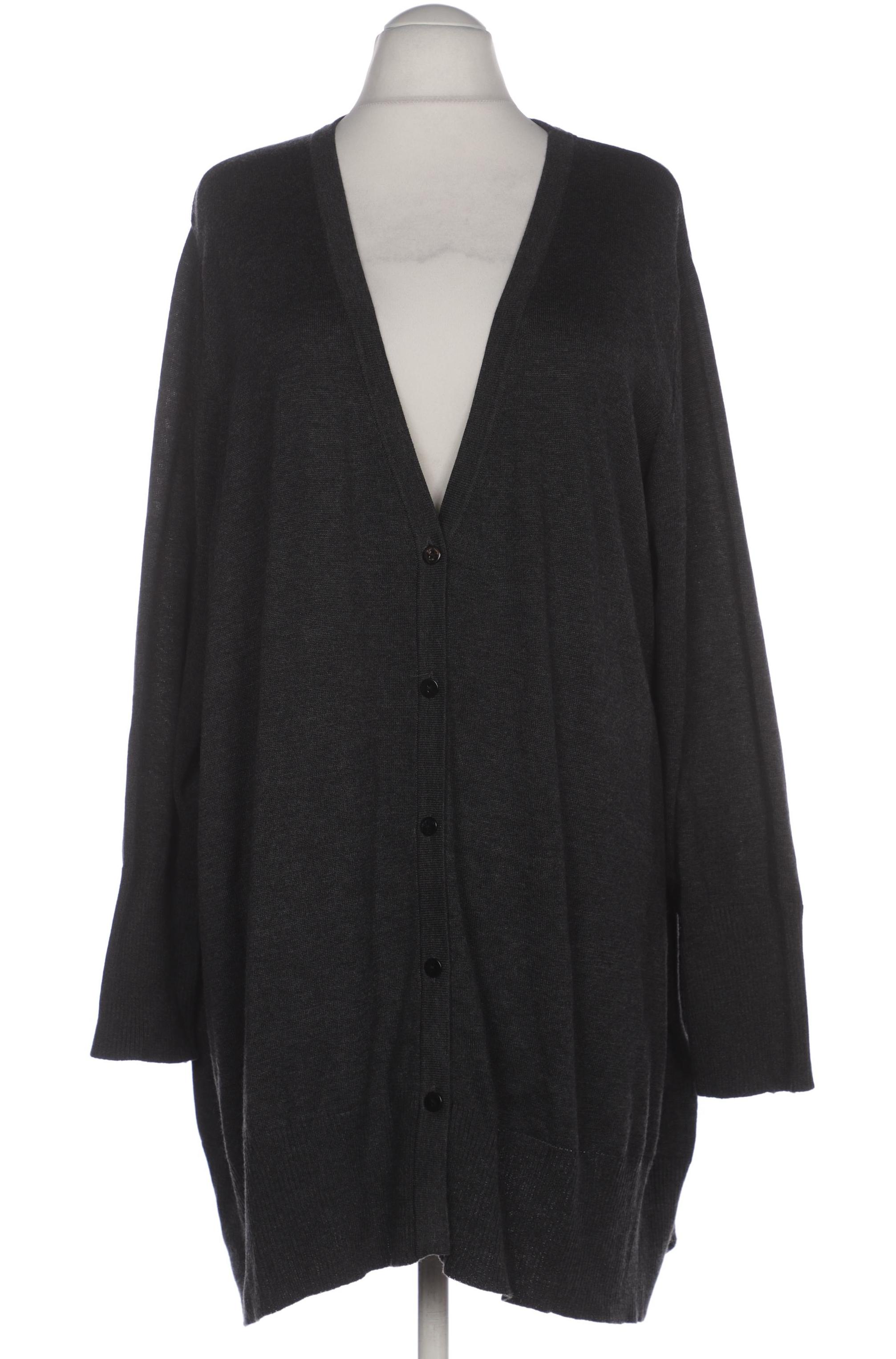 

Ulla Popken Damen Strickjacke, schwarz, Gr. 58