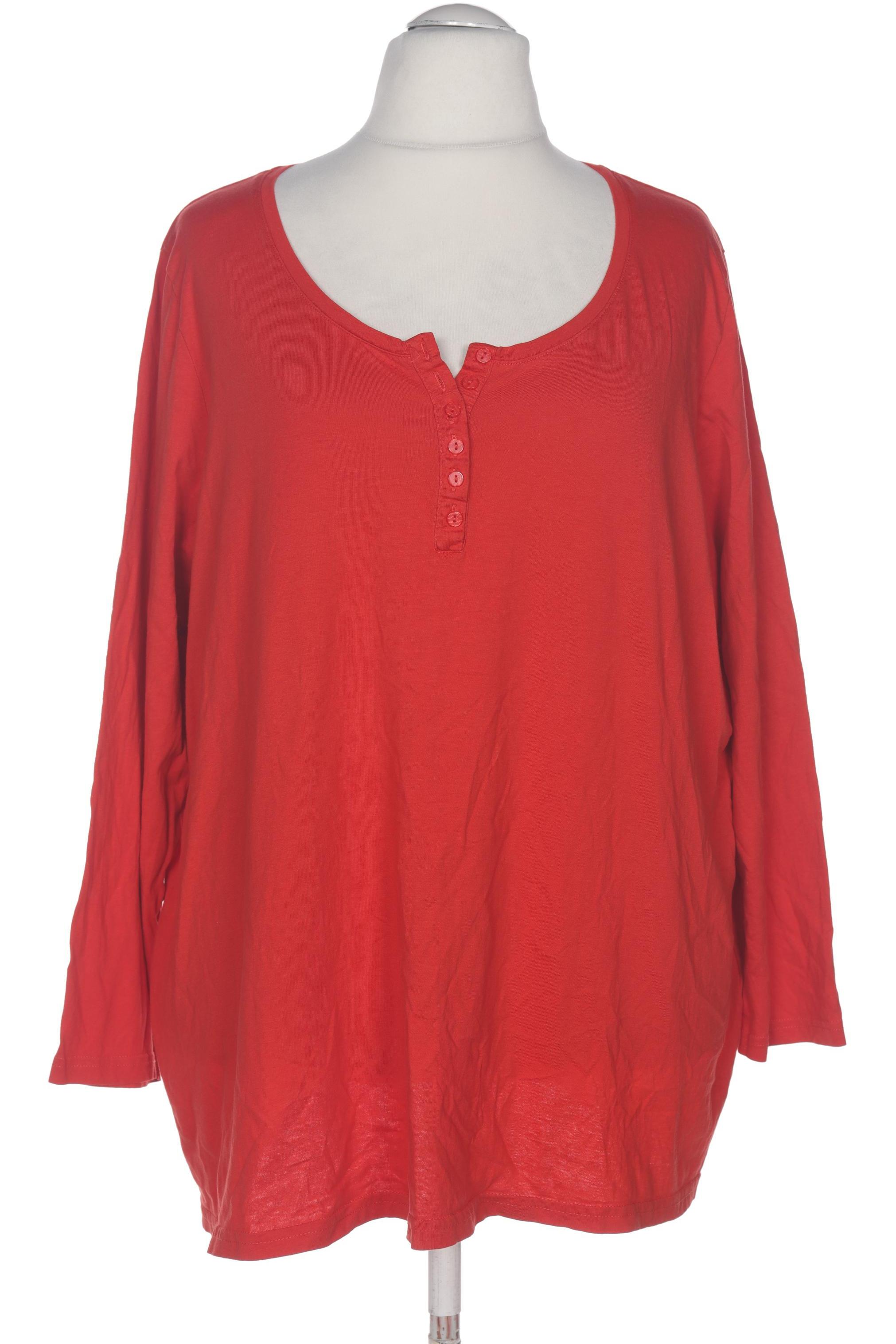 

Ulla Popken Damen Langarmshirt, rot