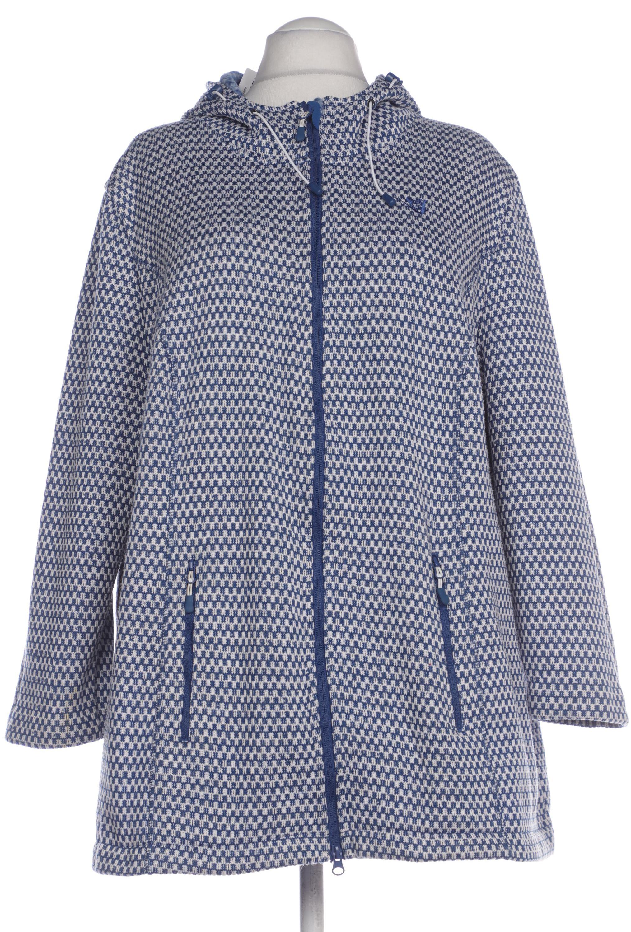 

Ulla Popken Damen Strickjacke, blau, Gr. 54