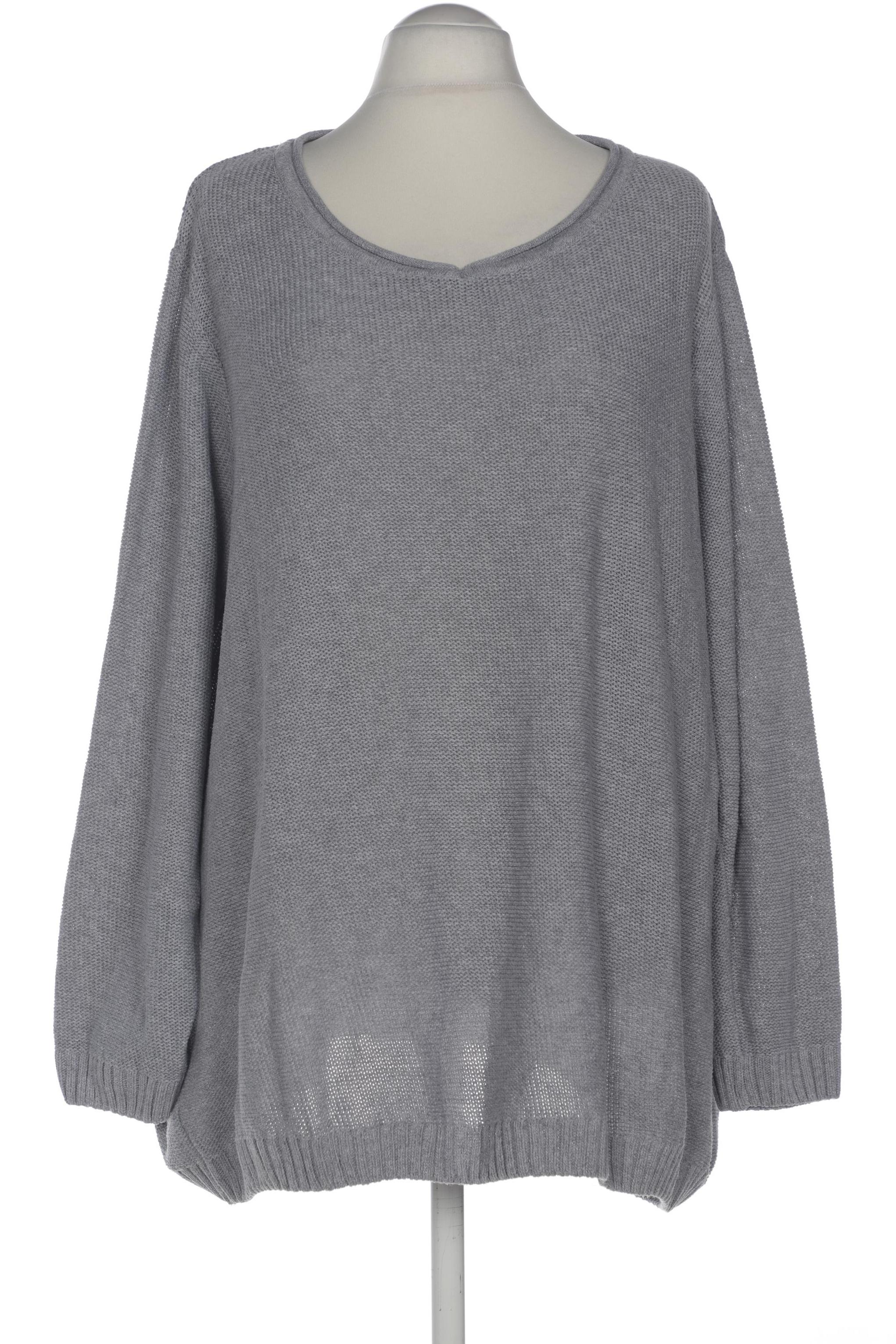 

Ulla Popken Damen Pullover, grau, Gr. 58