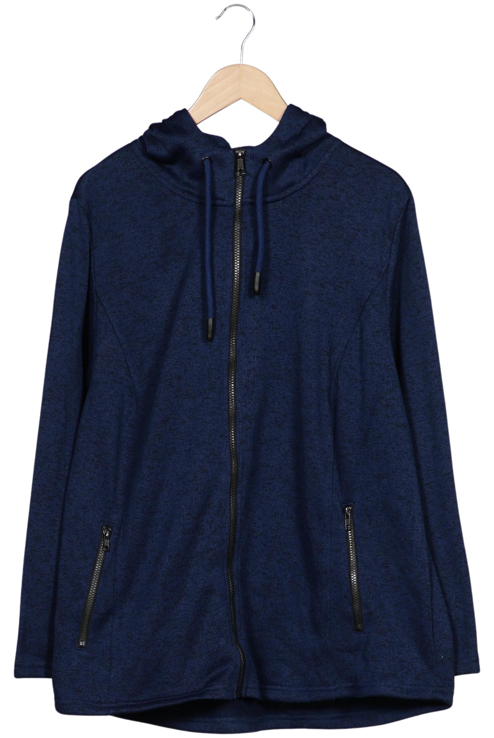 

Ulla Popken Damen Kapuzenpullover, marineblau, Gr. 50