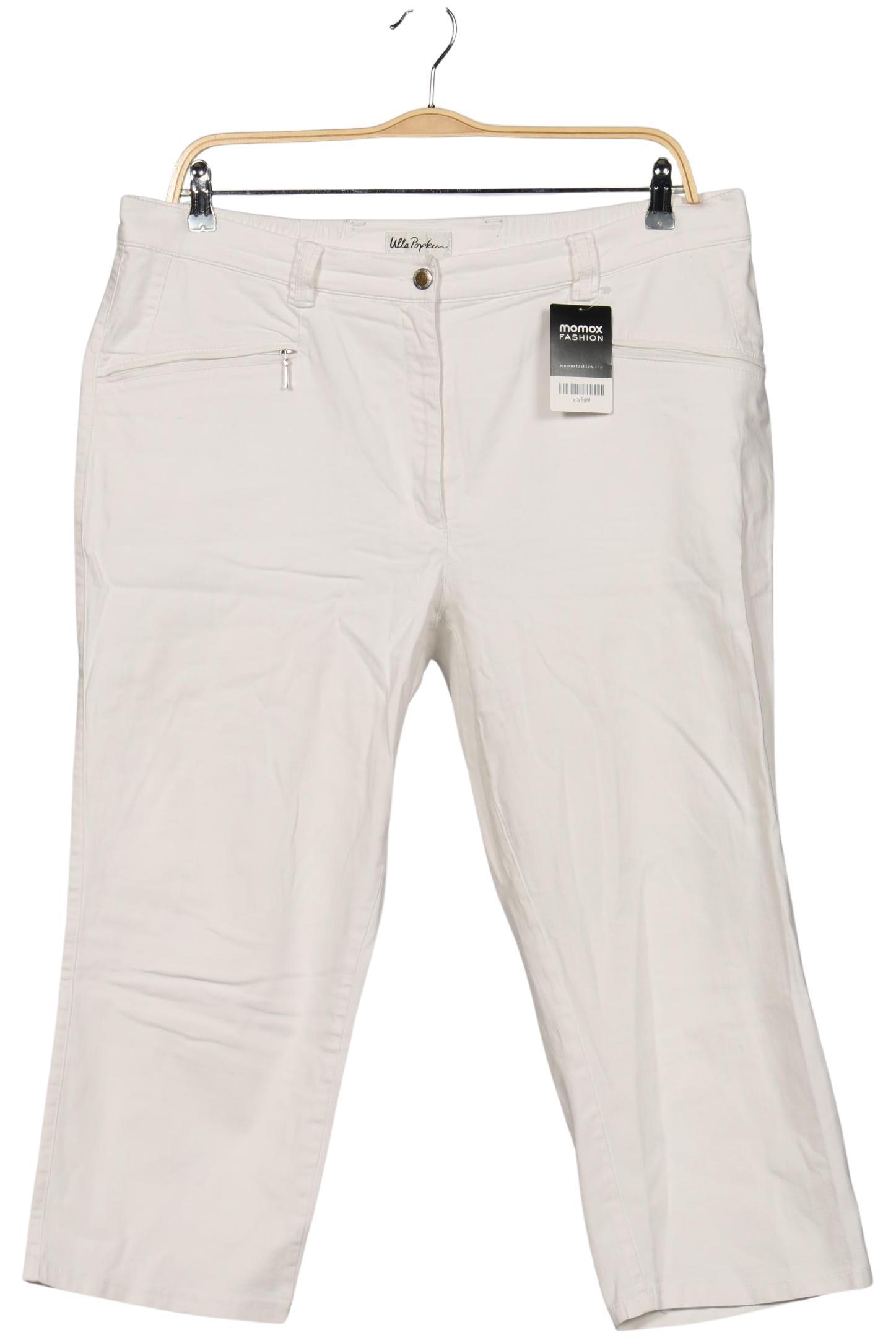 

Ulla Popken Damen Stoffhose, weiß, Gr. 48