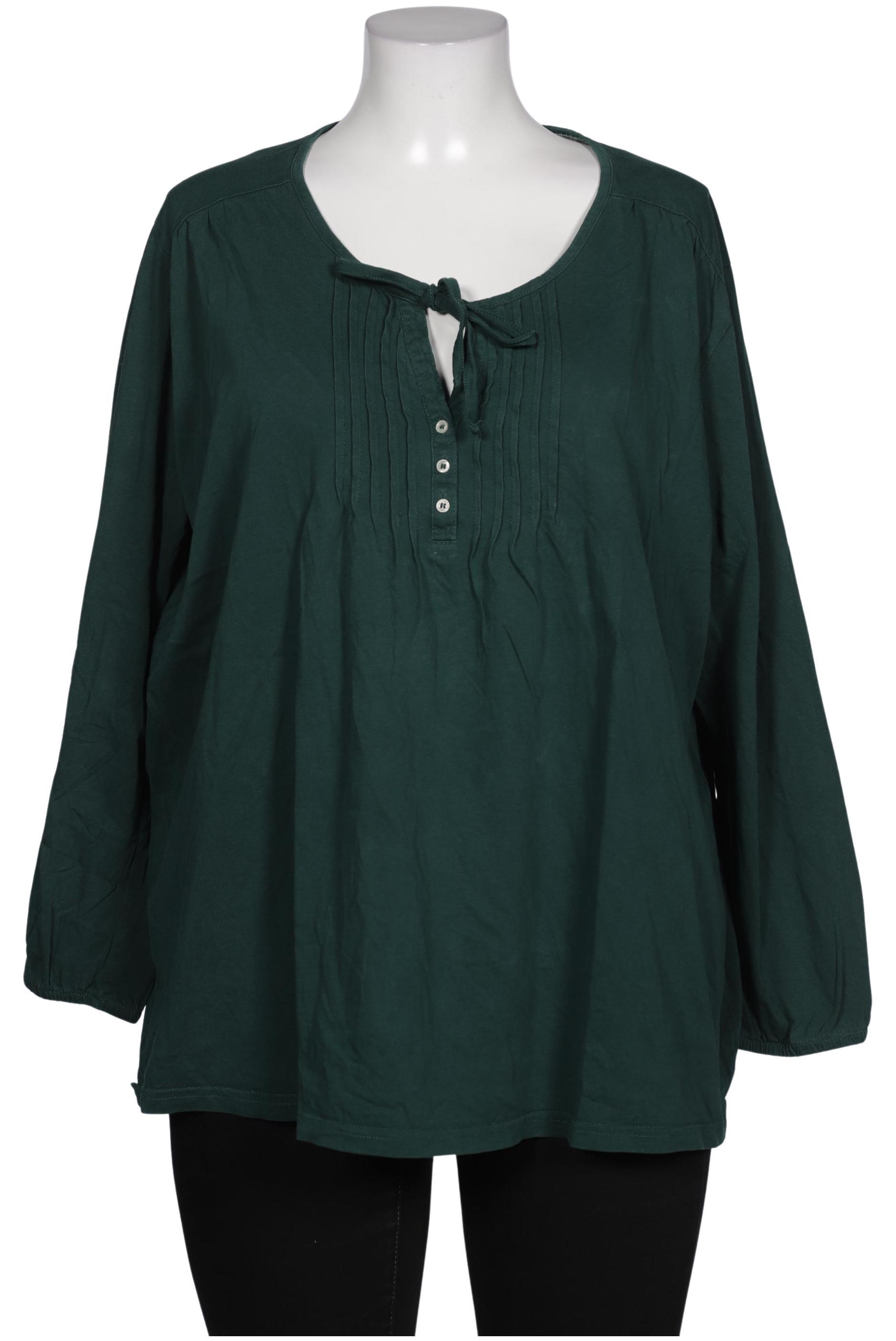 

Ulla Popken Damen Langarmshirt, grün, Gr. 50