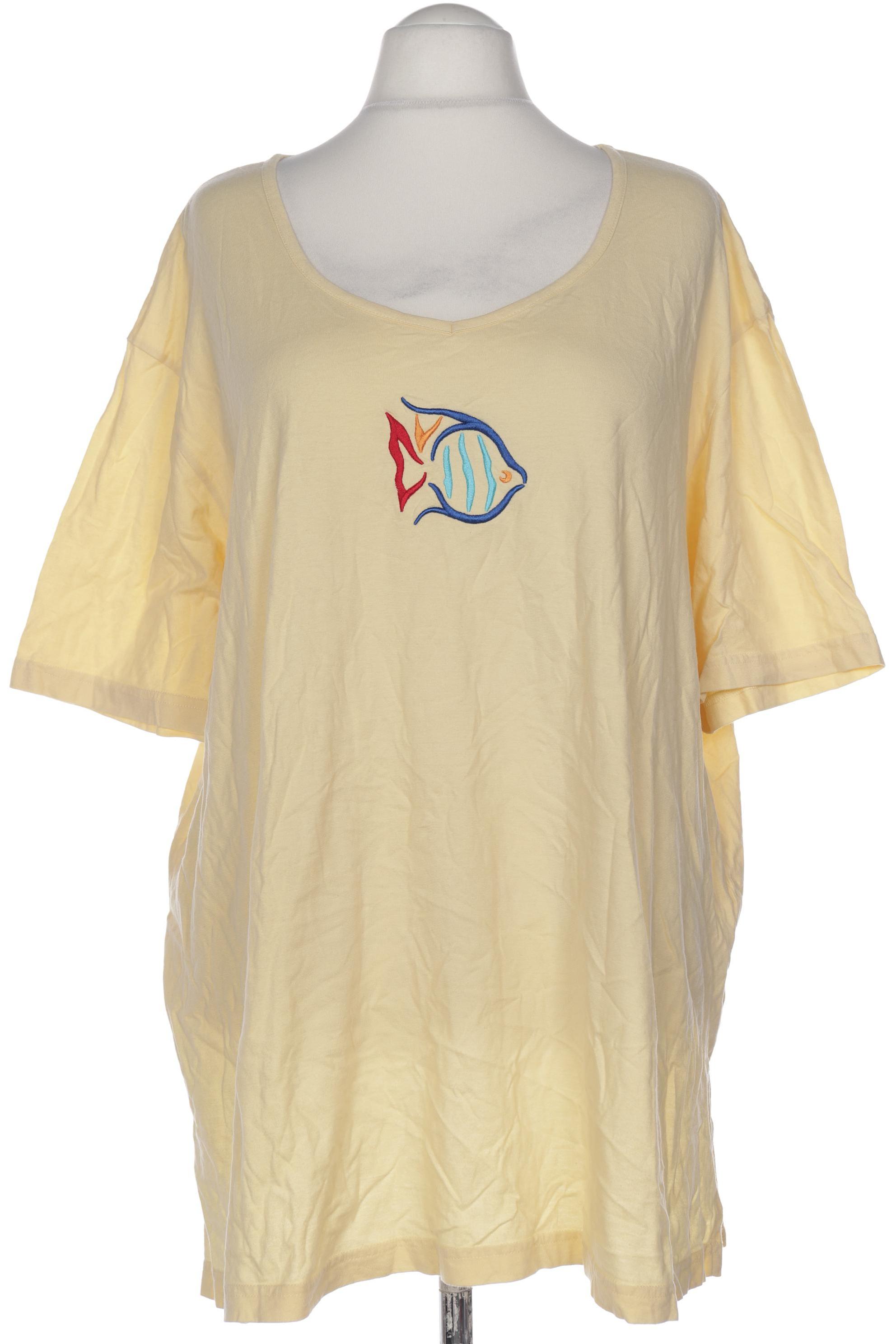 

Ulla Popken Damen T-Shirt, gelb, Gr. 58
