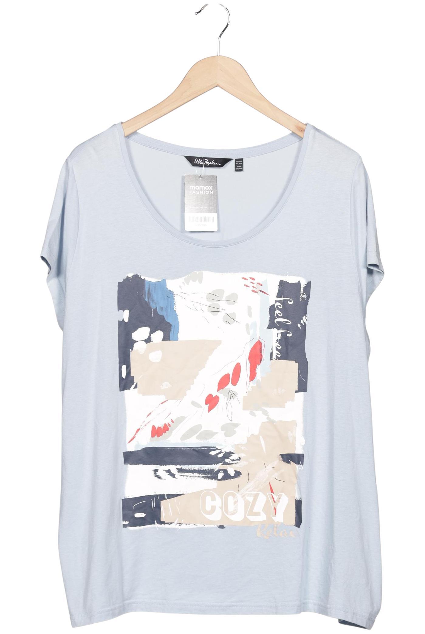 

Ulla Popken Damen T-Shirt, hellblau, Gr. 50