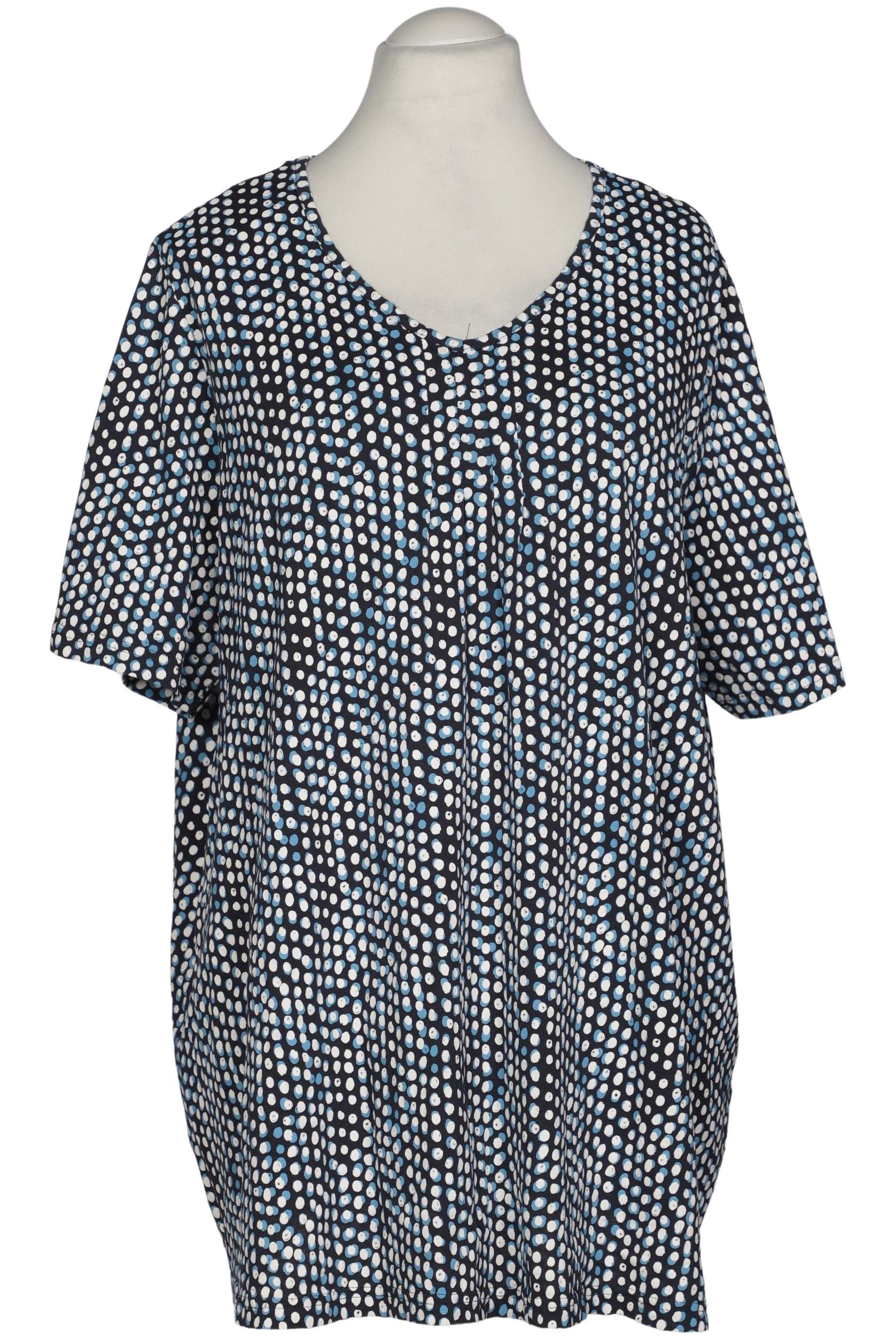 

Ulla Popken Damen T-Shirt, blau, Gr. 52