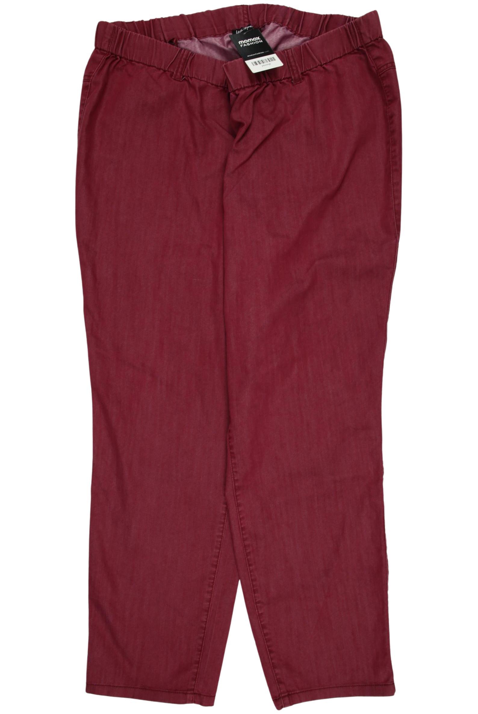 

Ulla Popken Damen Jeans, bordeaux, Gr. 26