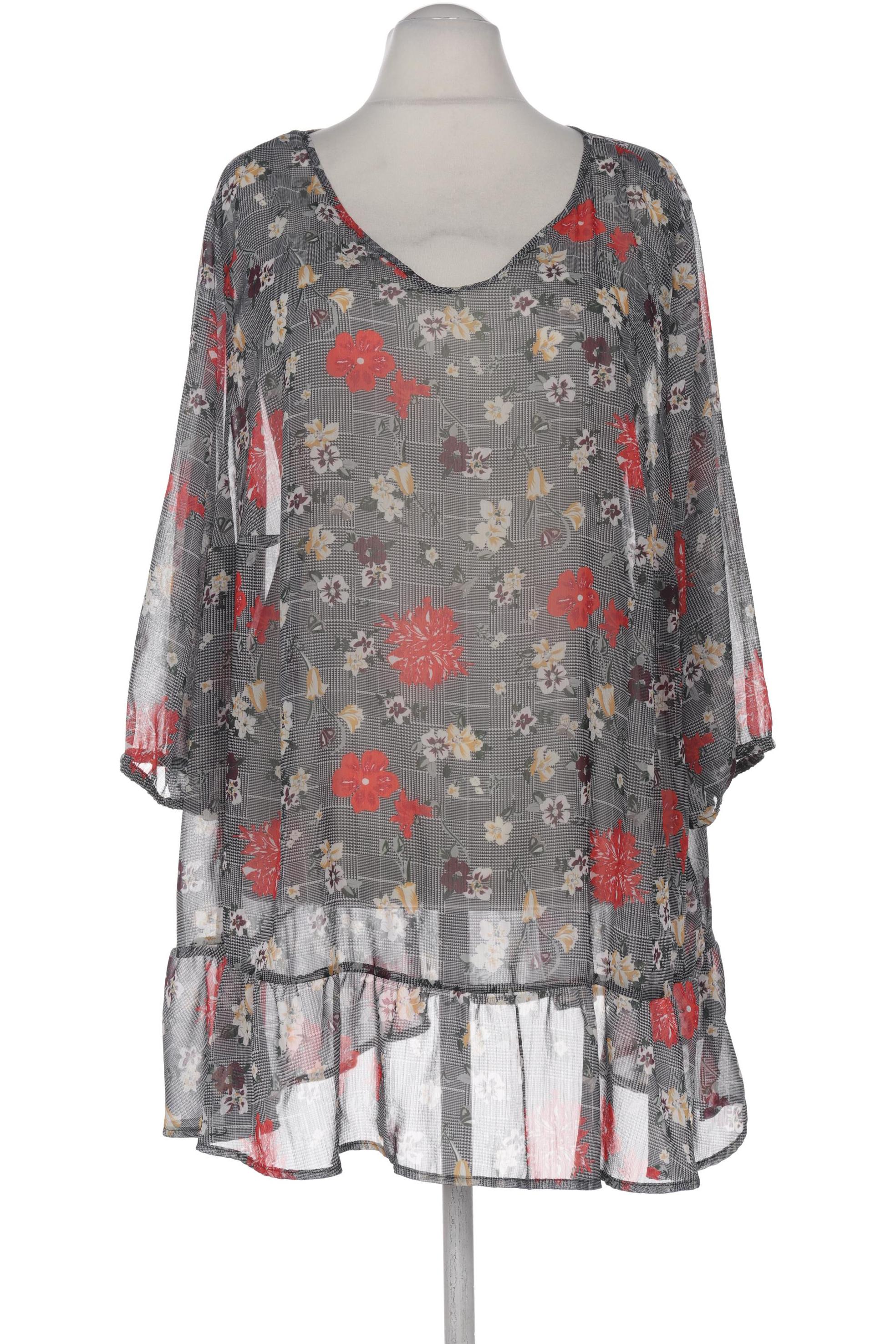 

Ulla Popken Damen Bluse, grau, Gr. 54