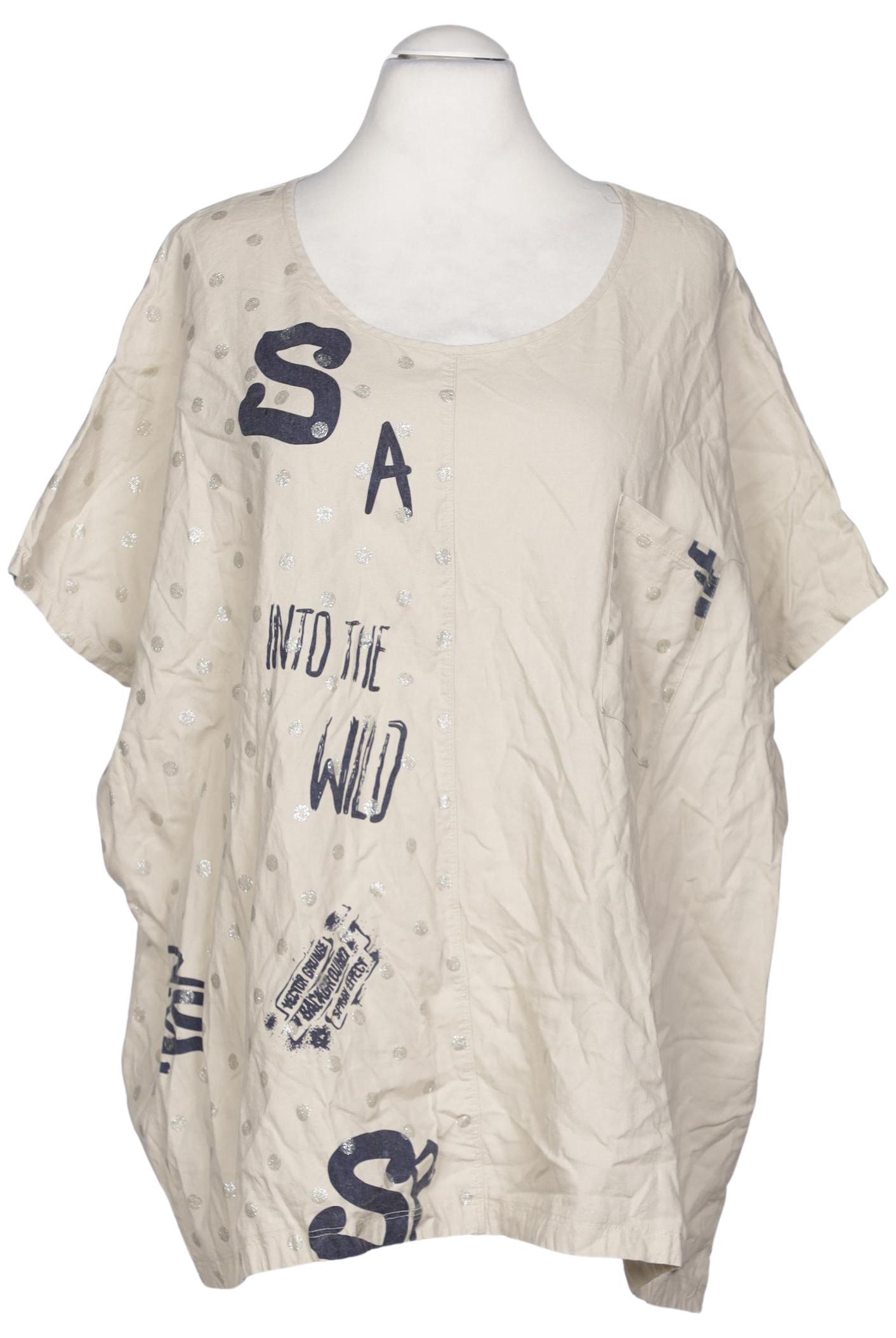 

Ulla Popken Damen T-Shirt, beige, Gr. 58