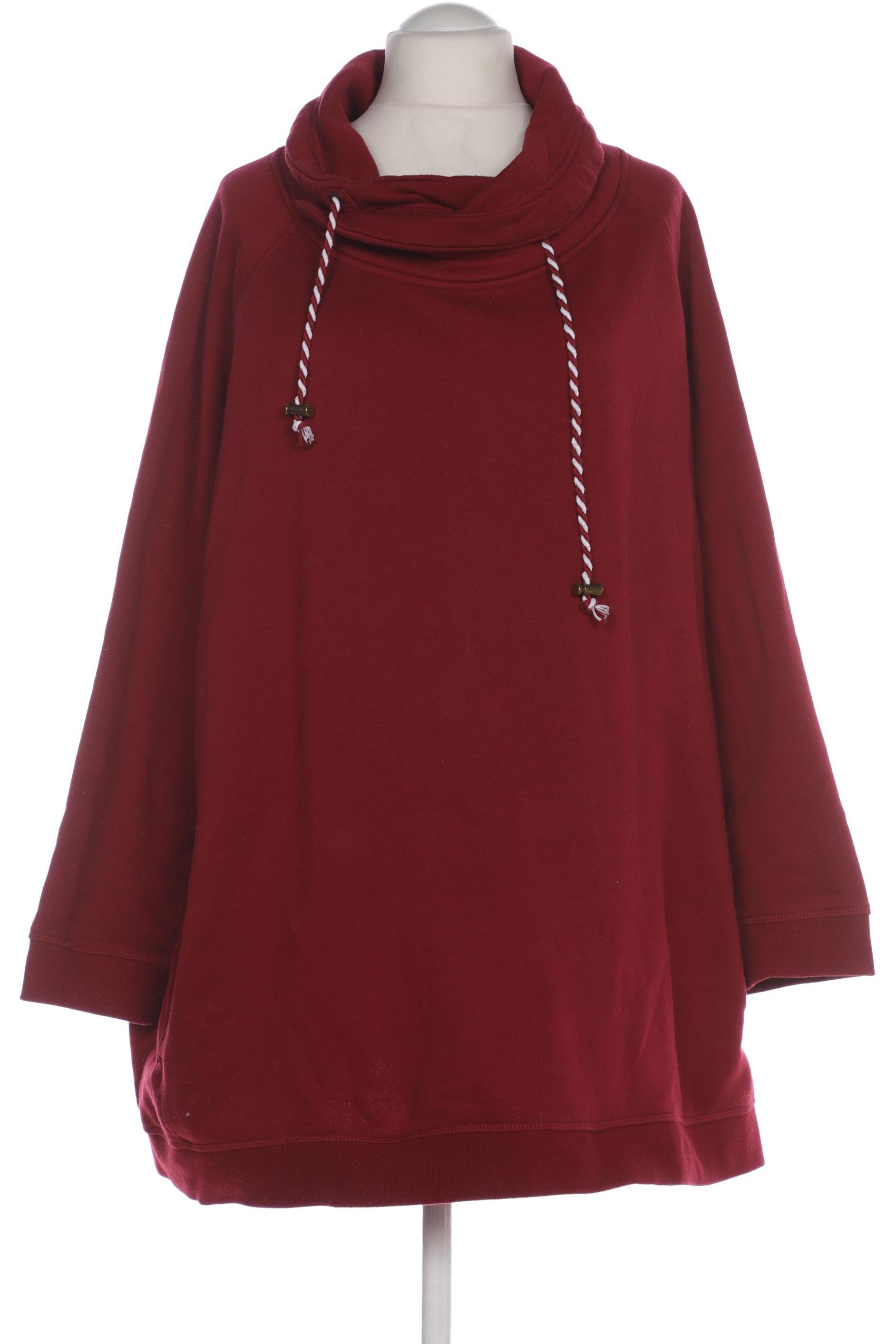 

Ulla Popken Damen Sweatshirt, bordeaux, Gr. 58