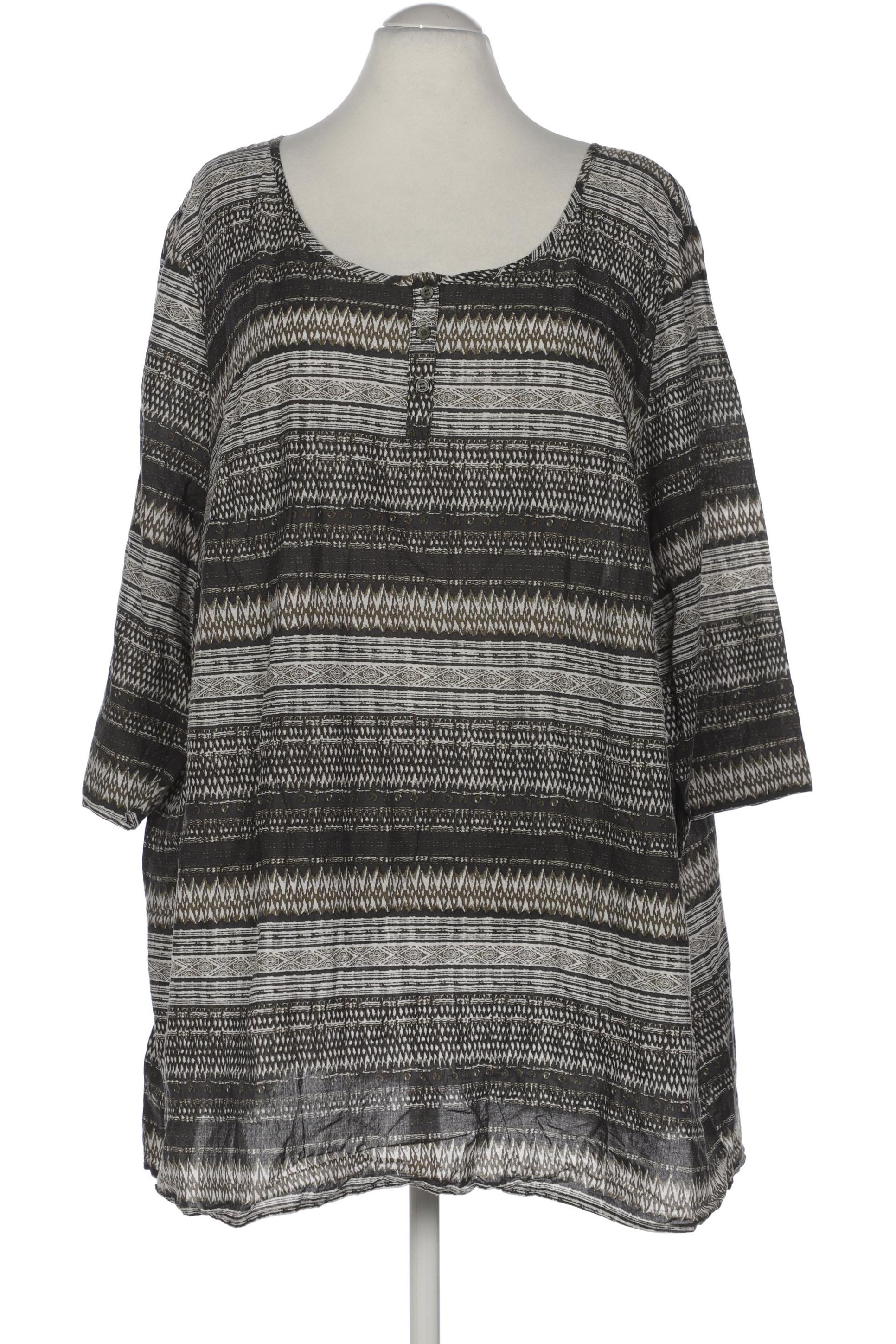 

Ulla Popken Damen Bluse, grau, Gr. 54