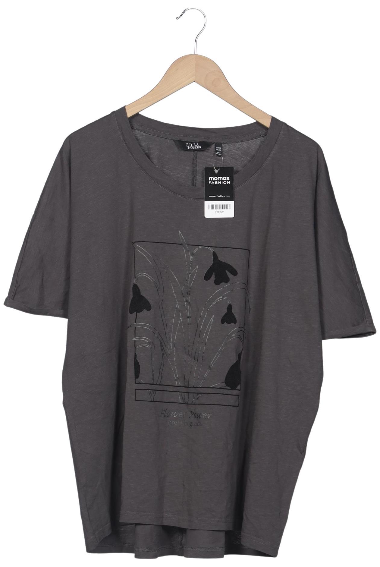 

Ulla Popken Damen T-Shirt, grau, Gr. 50