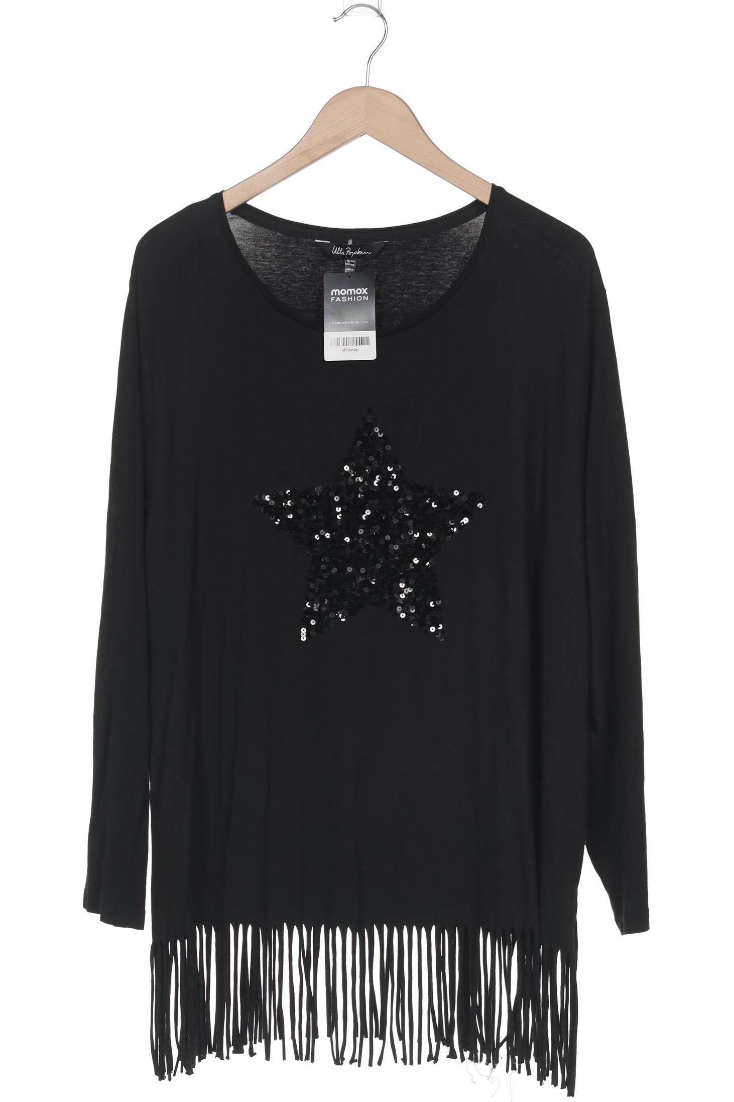 

Ulla Popken Damen Langarmshirt, schwarz, Gr. 50