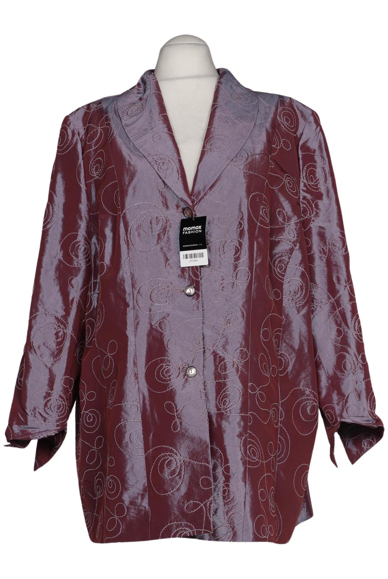 

Ulla Popken Damen Blazer, bordeaux, Gr. 56